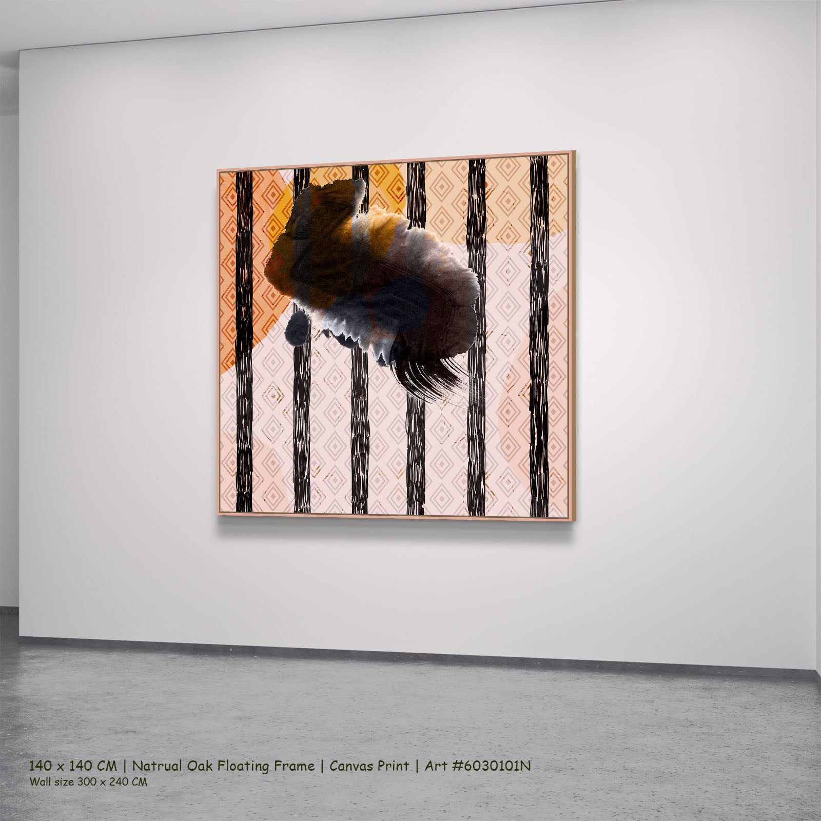 2401223N — natural oak mockup, large canvas print