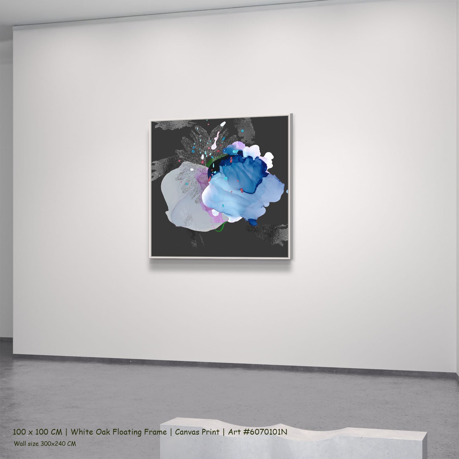 2501226N — white oak mockup, large canvas print