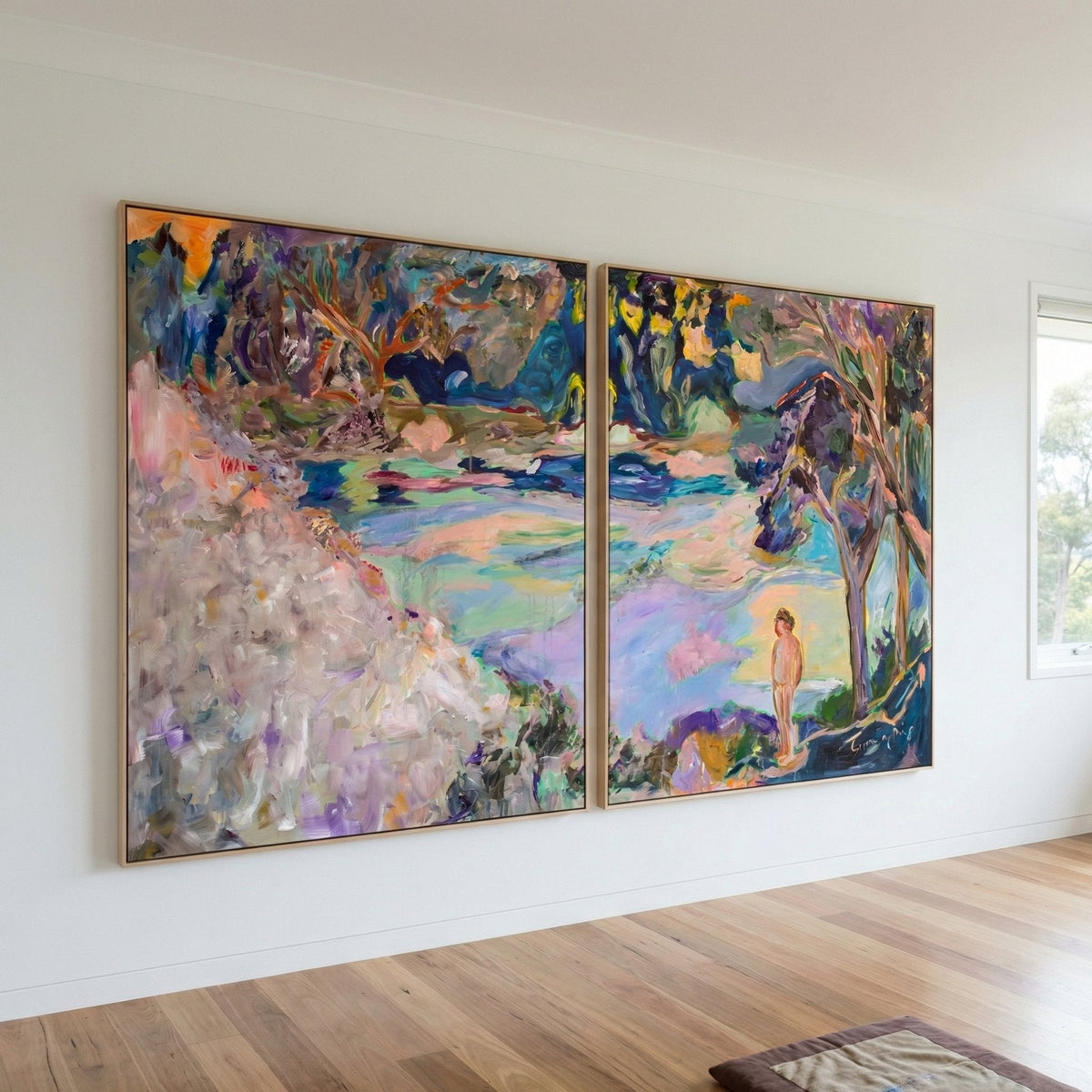 Accidental Knowing | Limited Edition Oversized Modern Canvas Print
