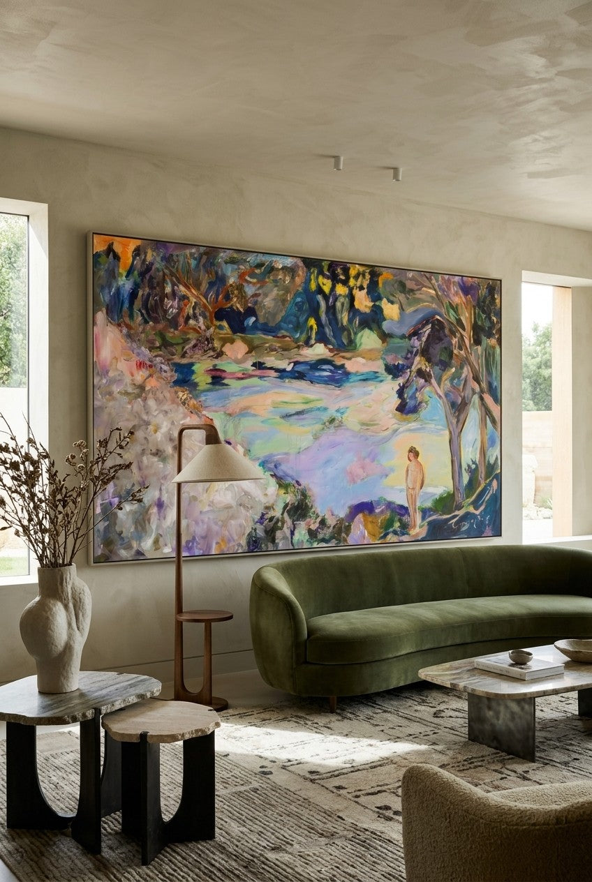 Accidental Knowing | Limited Edition Oversized Modern Canvas Print
