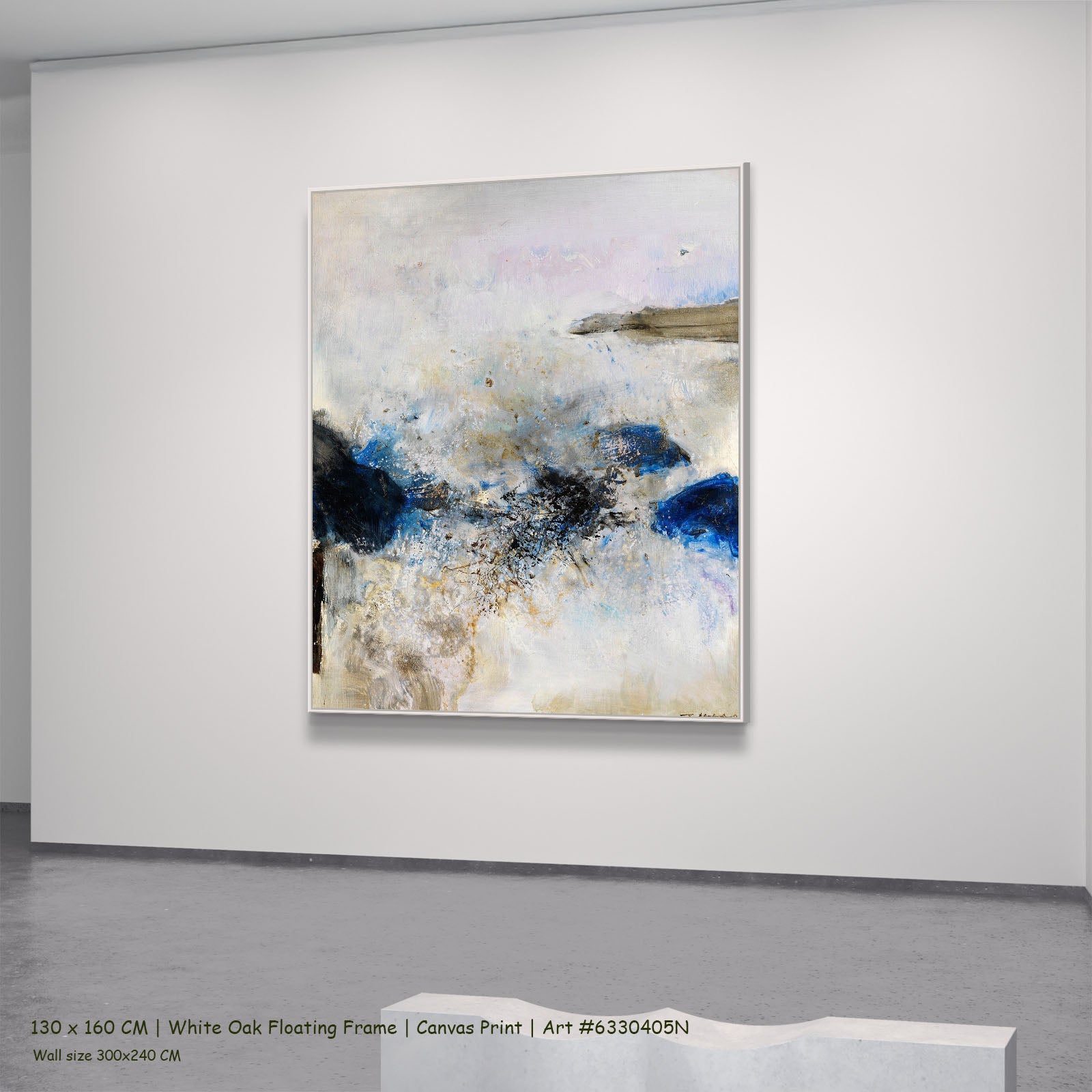 273N white oak — large canvas print