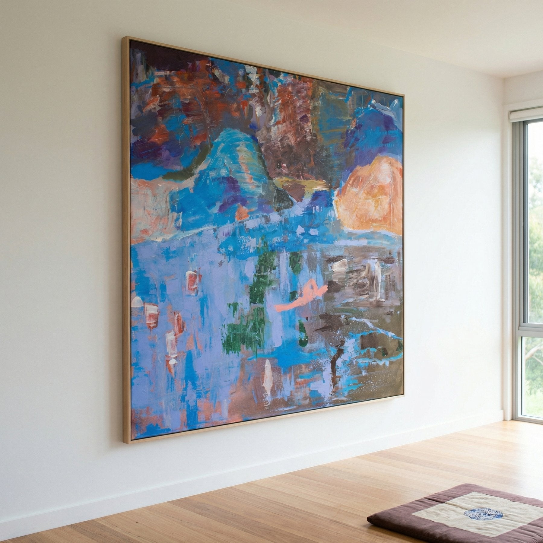 Limited Edition | Against the tide | From 80x80 to 300x300 cm