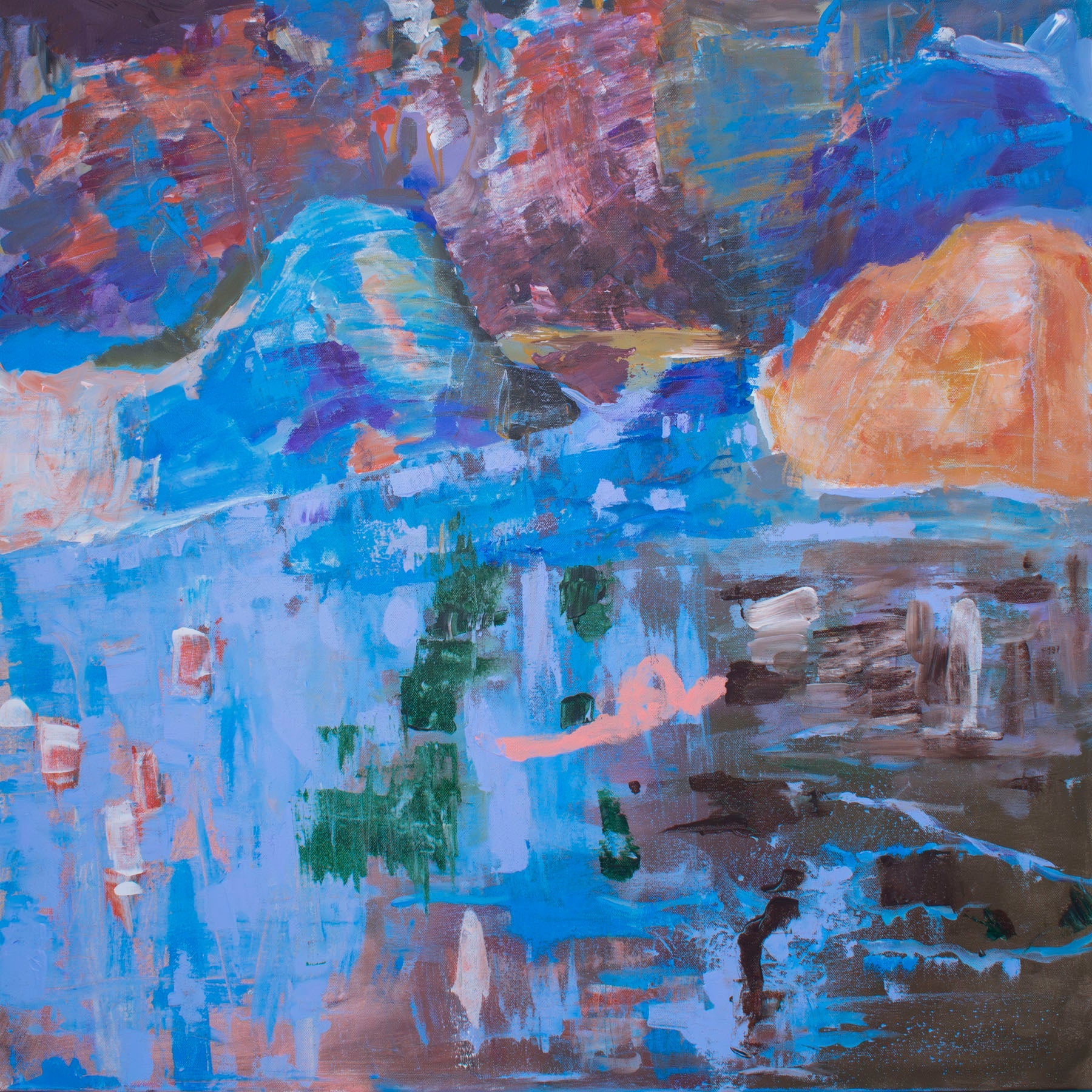 Limited Edition | Against the tide | From 80x80 to 300x300 cm