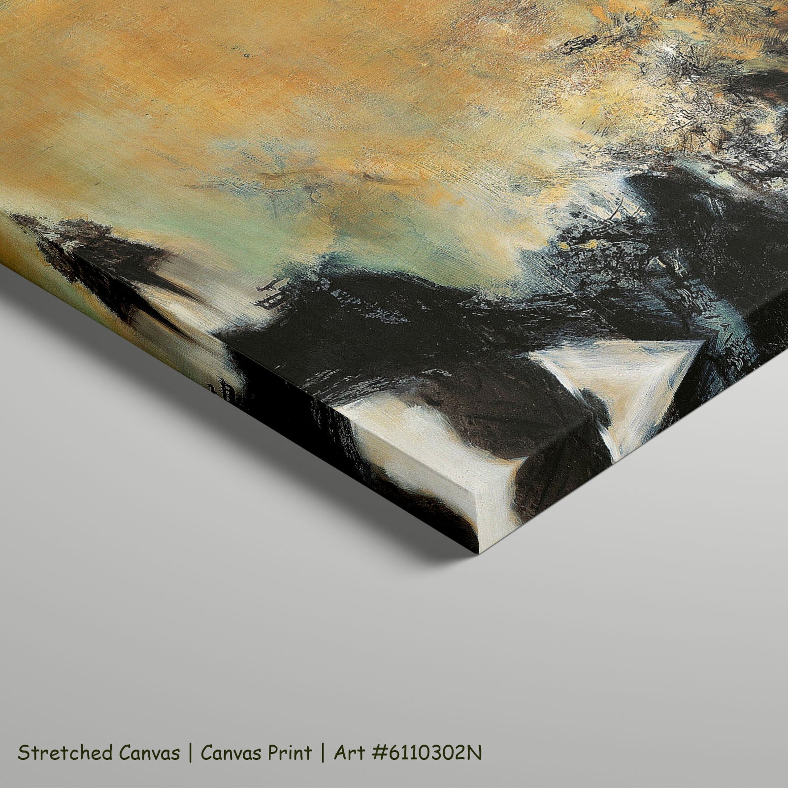 302N — stretched mockup, large canvas print