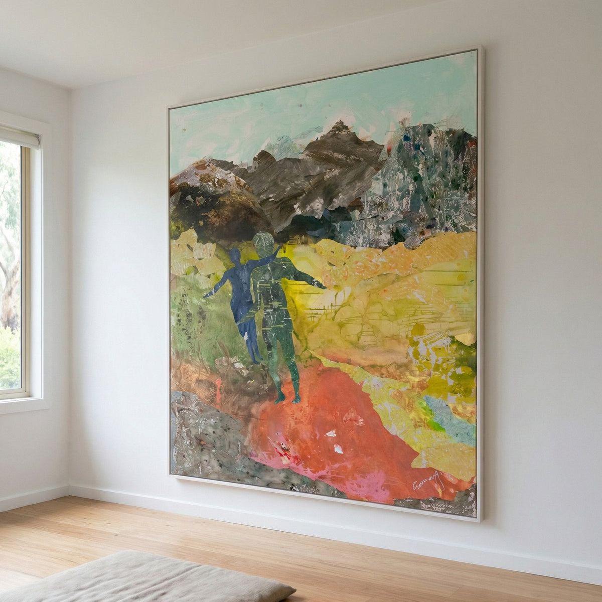 Path Becoming | Limited Edition Oversized Contemporary Wall Art