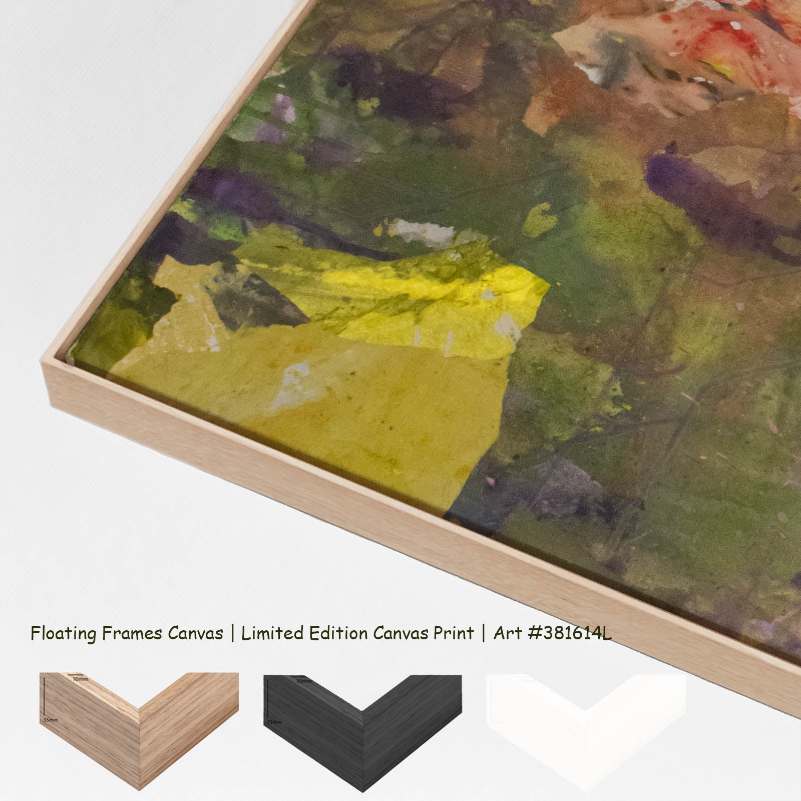 As We Are Large canvas wall art with floating frame options