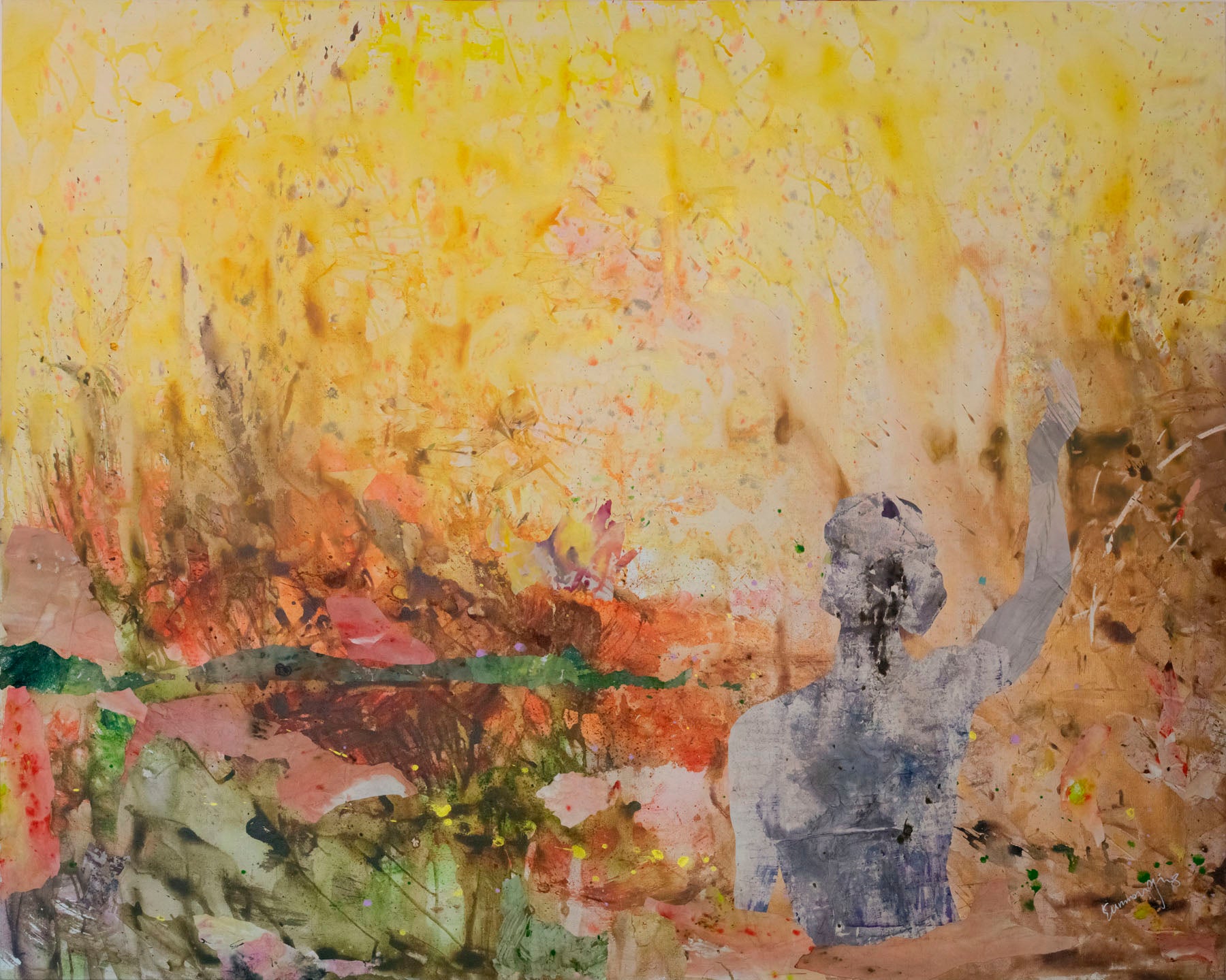 Limited edition | The Merge | 100×80 to 300×240 CM