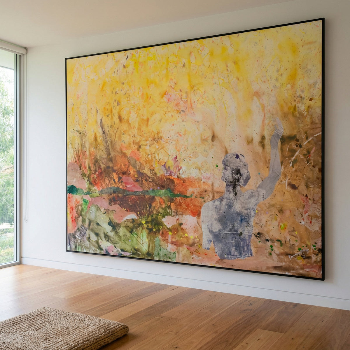 The Merge | Limited Edition Large Scale Abstract Canvas Art