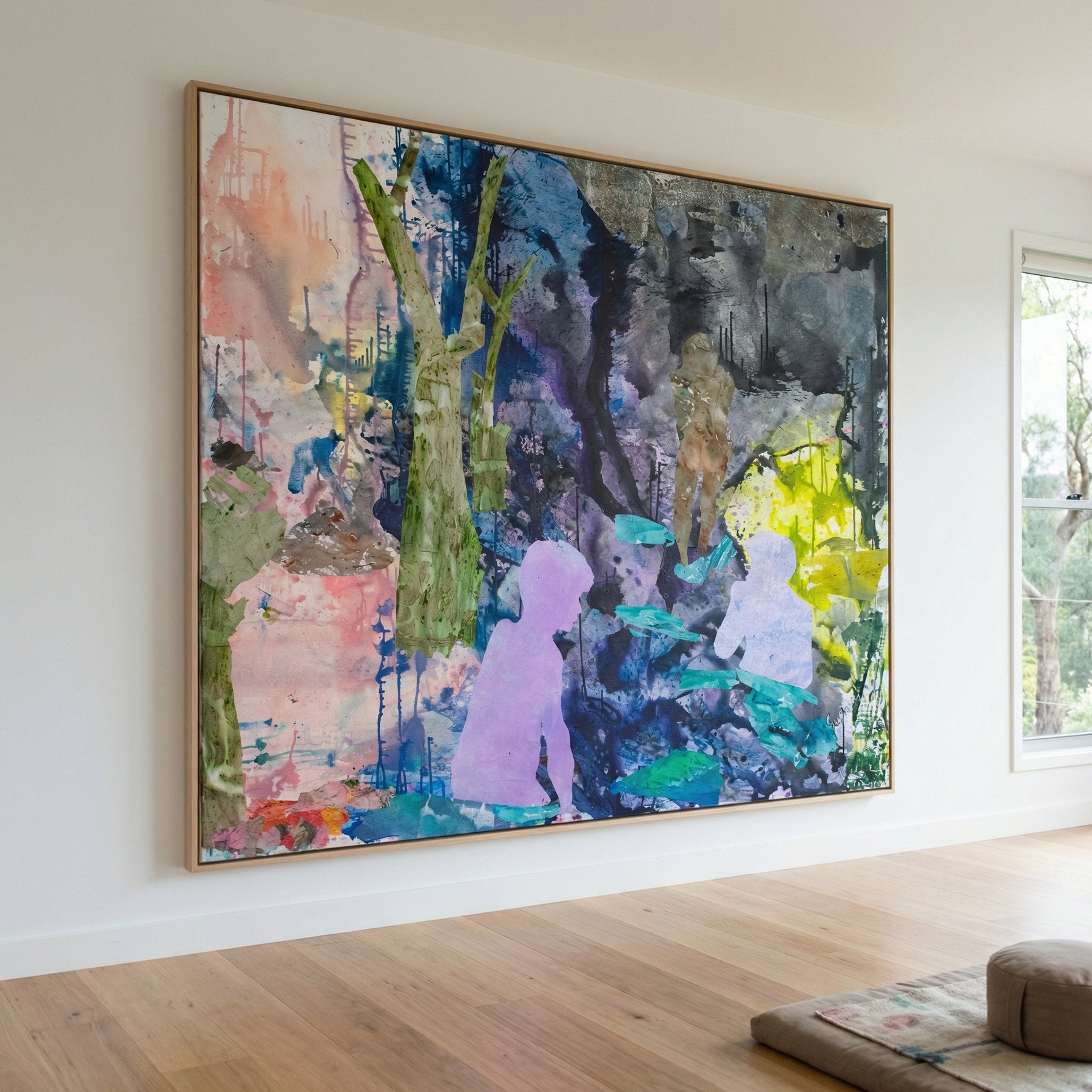 Limited edition | The Search | 100×90 to 280×240 CM