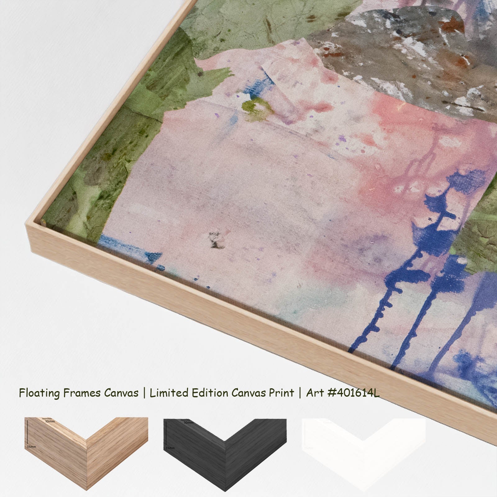 The Search Oversized canvas wall art with floating frame options