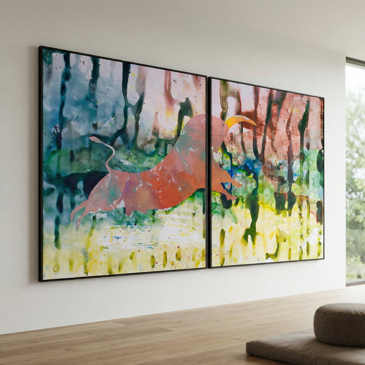 Unbreakable | Limited Edition Large Scale Abstract Landscape Canvas Wall Art