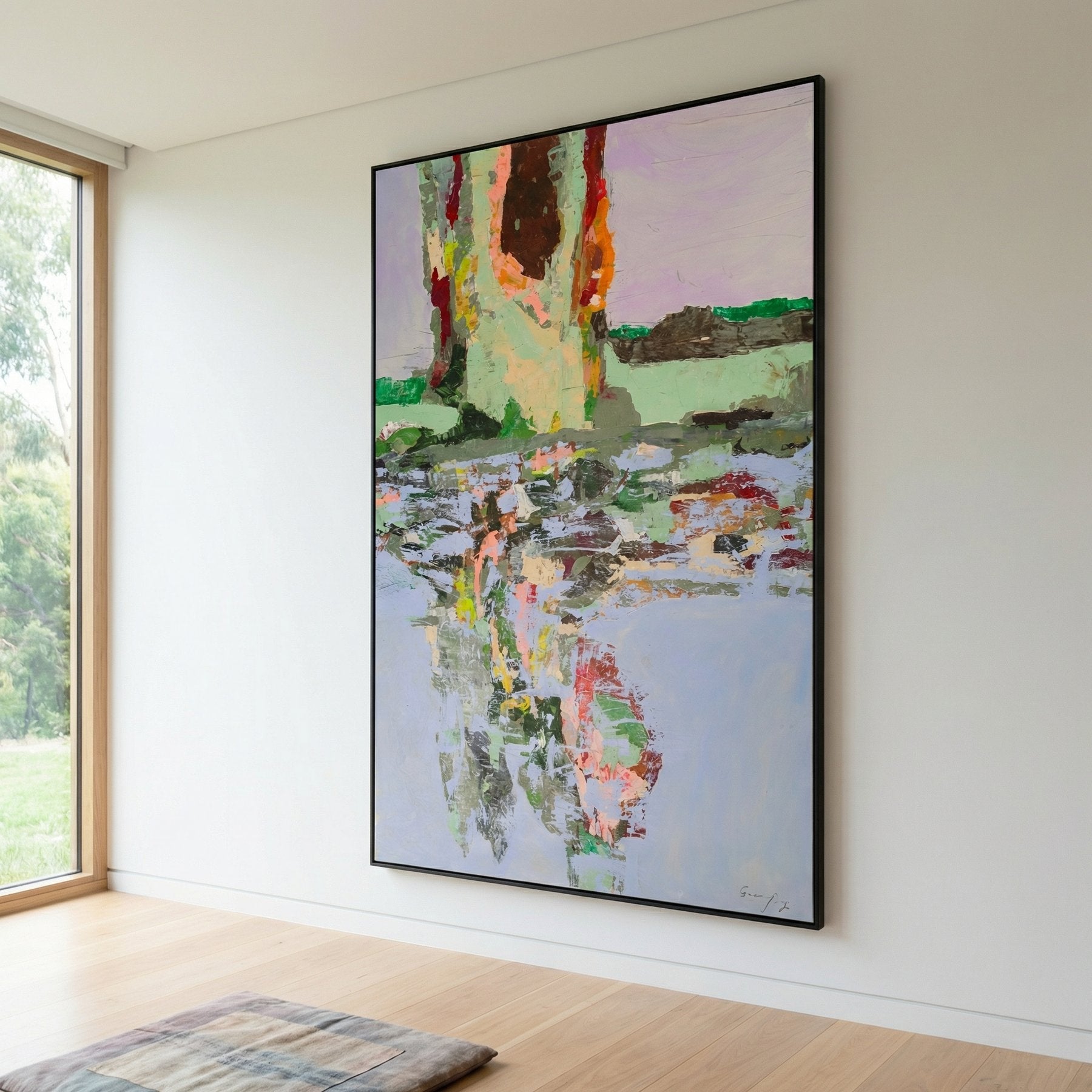 Forgotten, green, pink, purple, brown Limited Edition Print by Summer Jiang