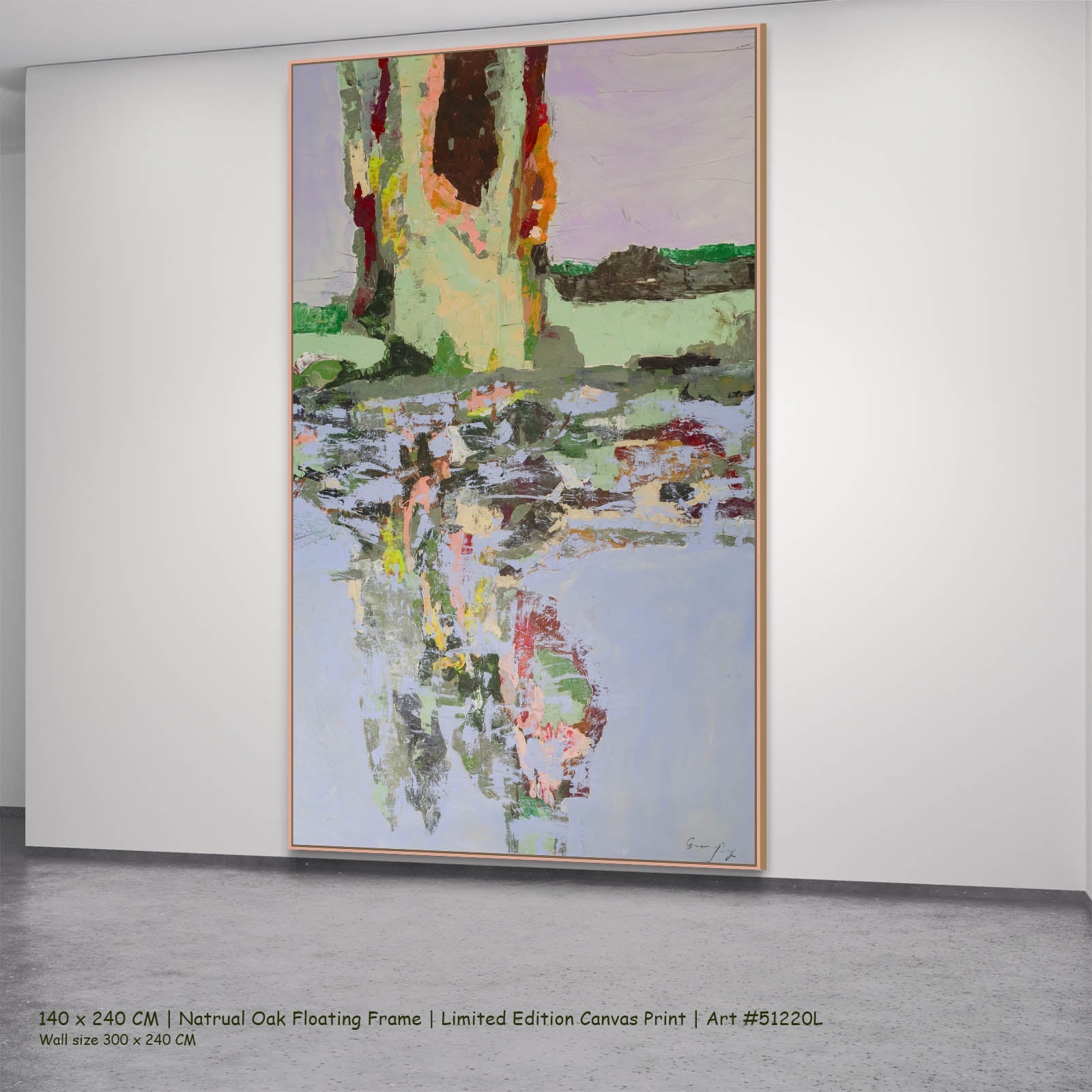 Forgotten, green, pink, purple, brown Limited Edition Print by Summer Jiang