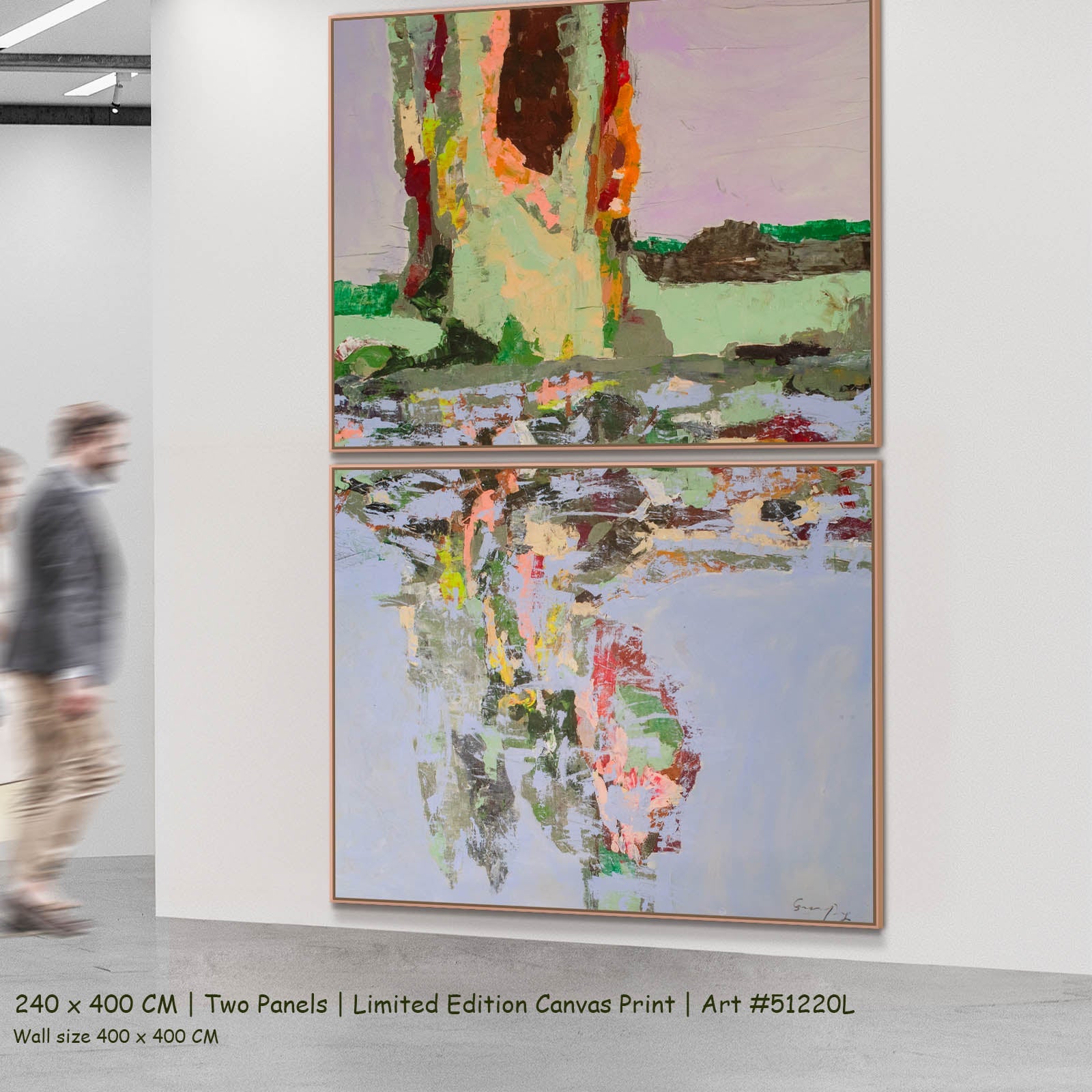 Forgotten, green, pink, purple, brown Limited Edition Print by Summer Jiang