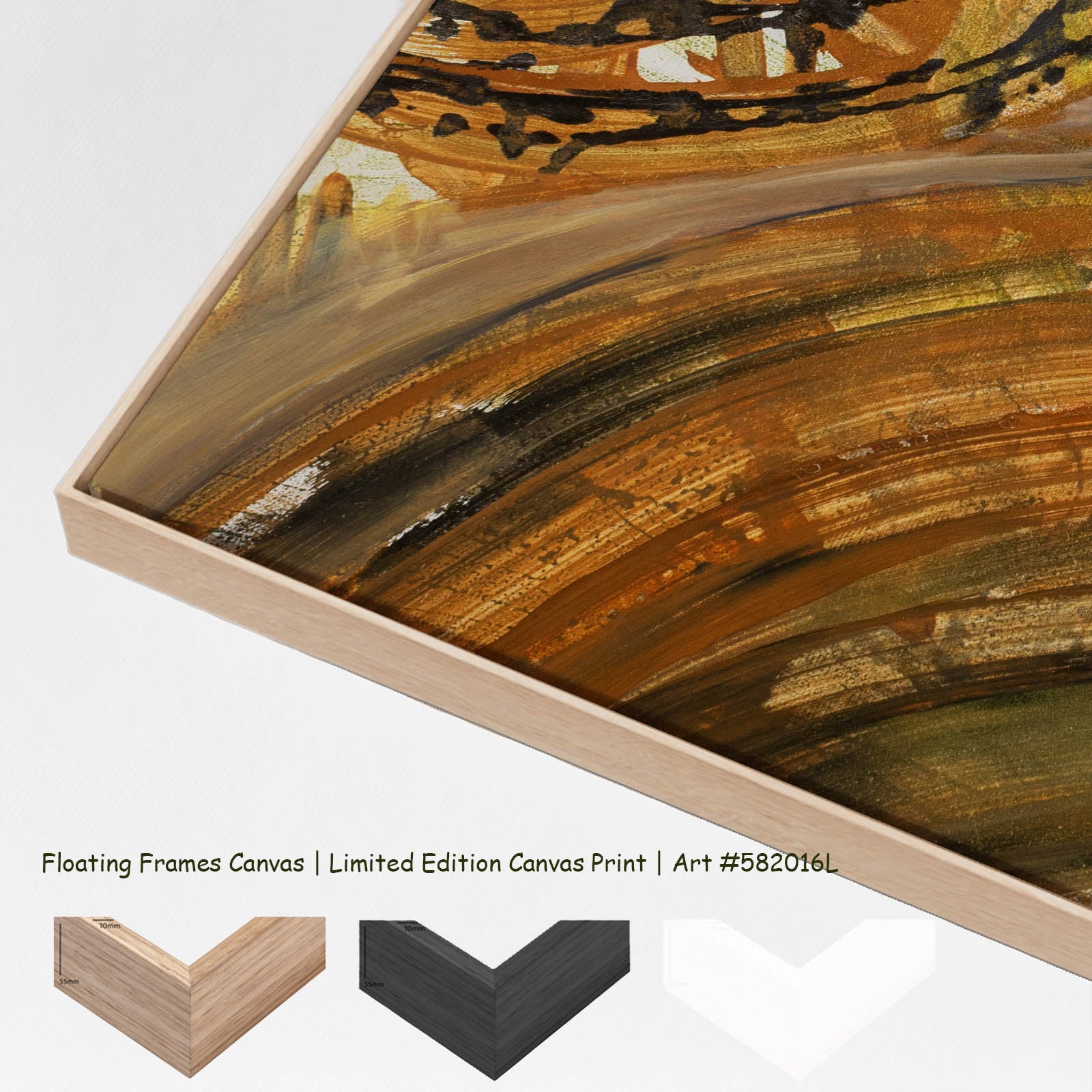 Remembrance Oversized canvas wall art with floating frame options