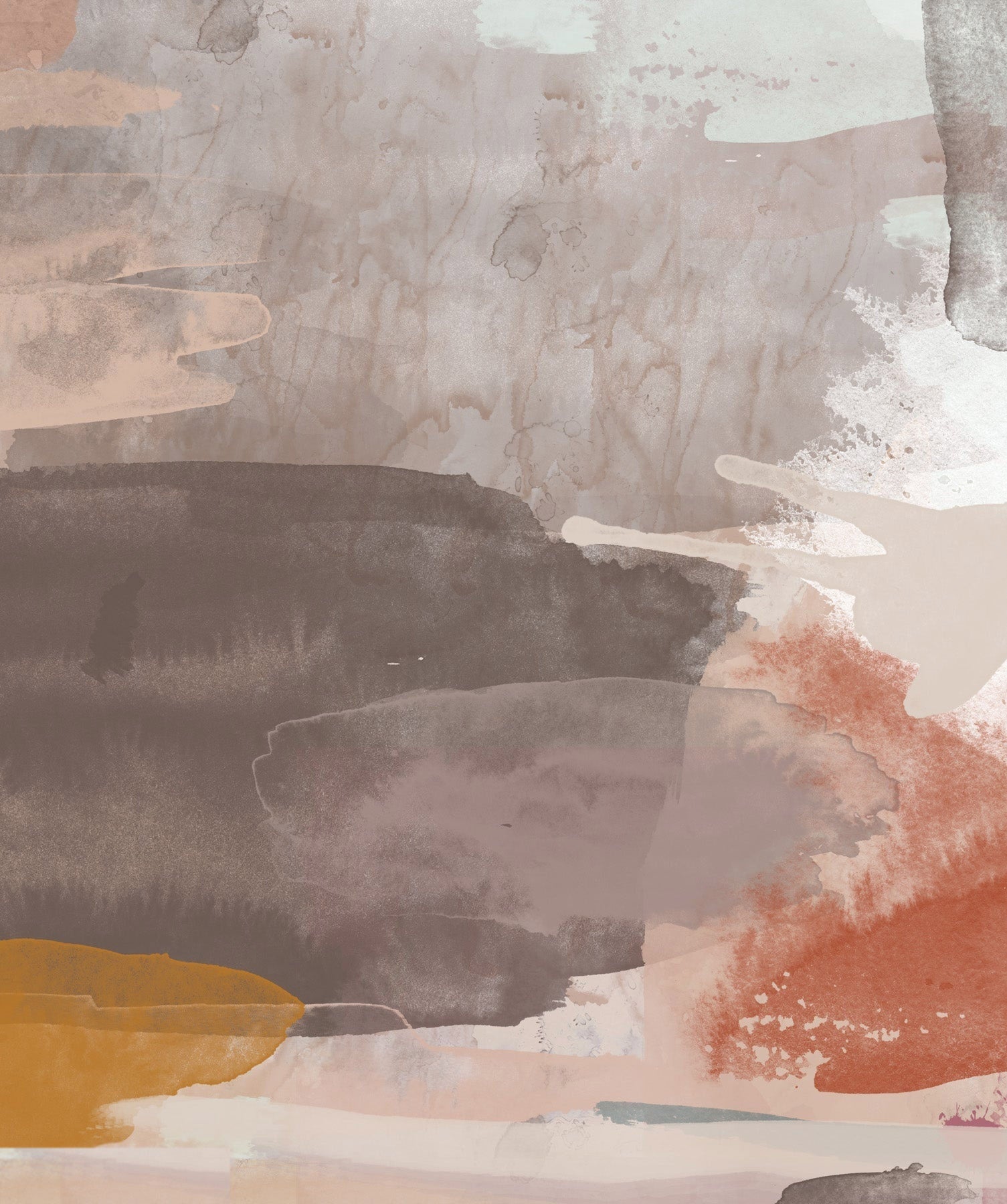 Sunset I by Summer Jiang — large abstract canvas print, main view