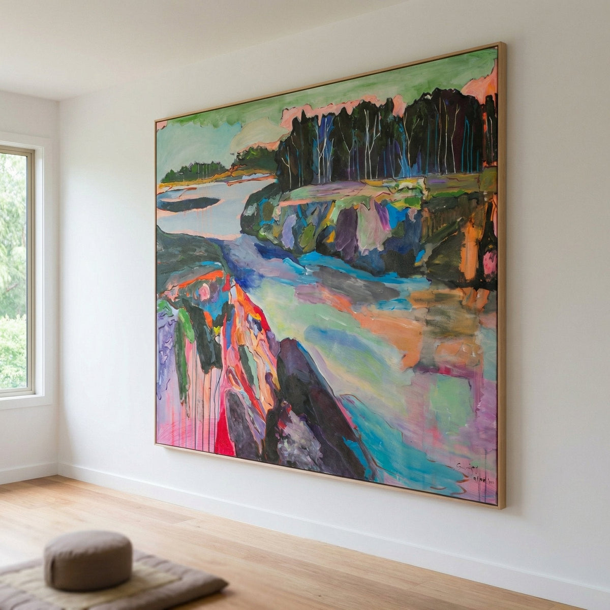 Rebellion | Limited Edition Large Modern Landscape Canvas Print