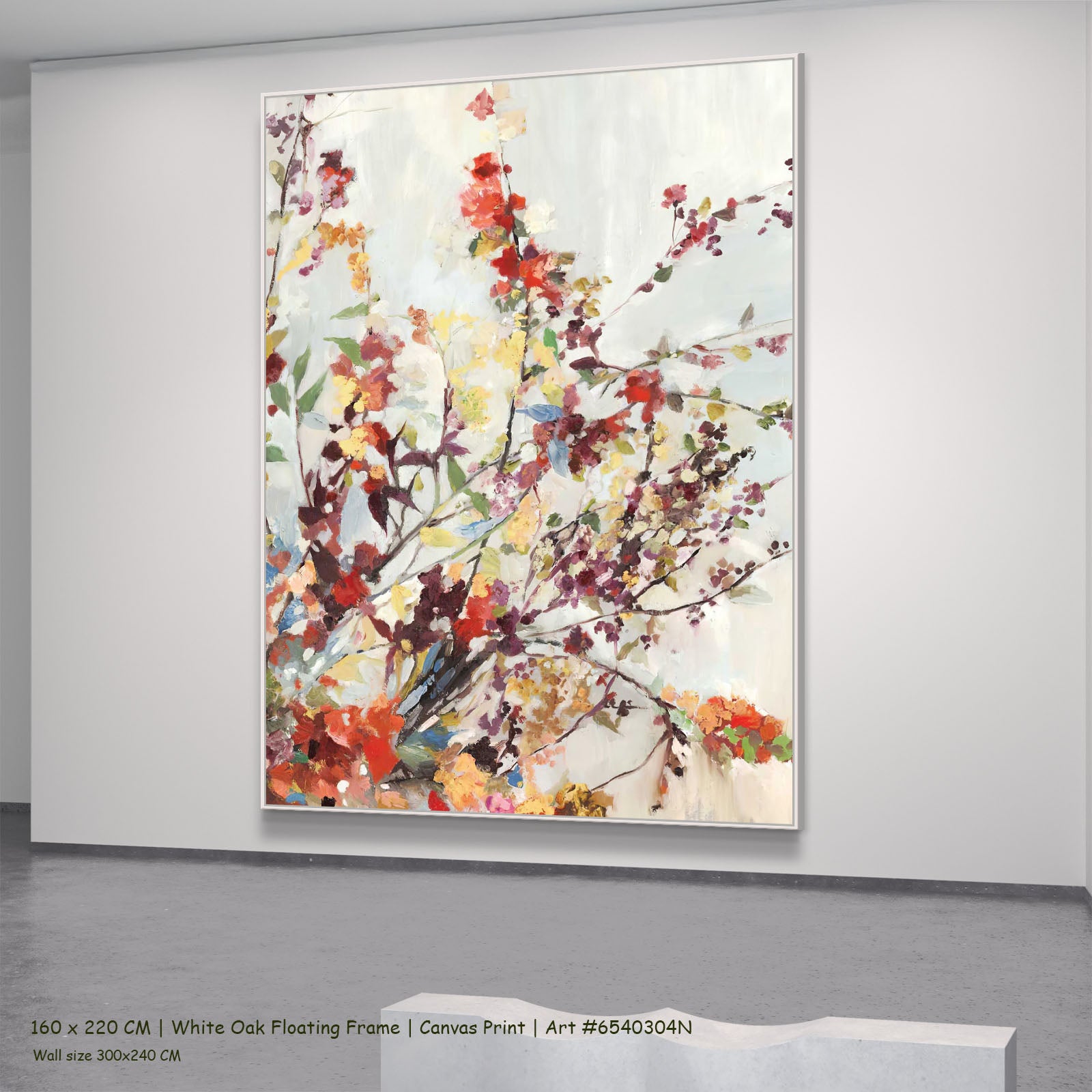 7140304N white oak — large canvas print