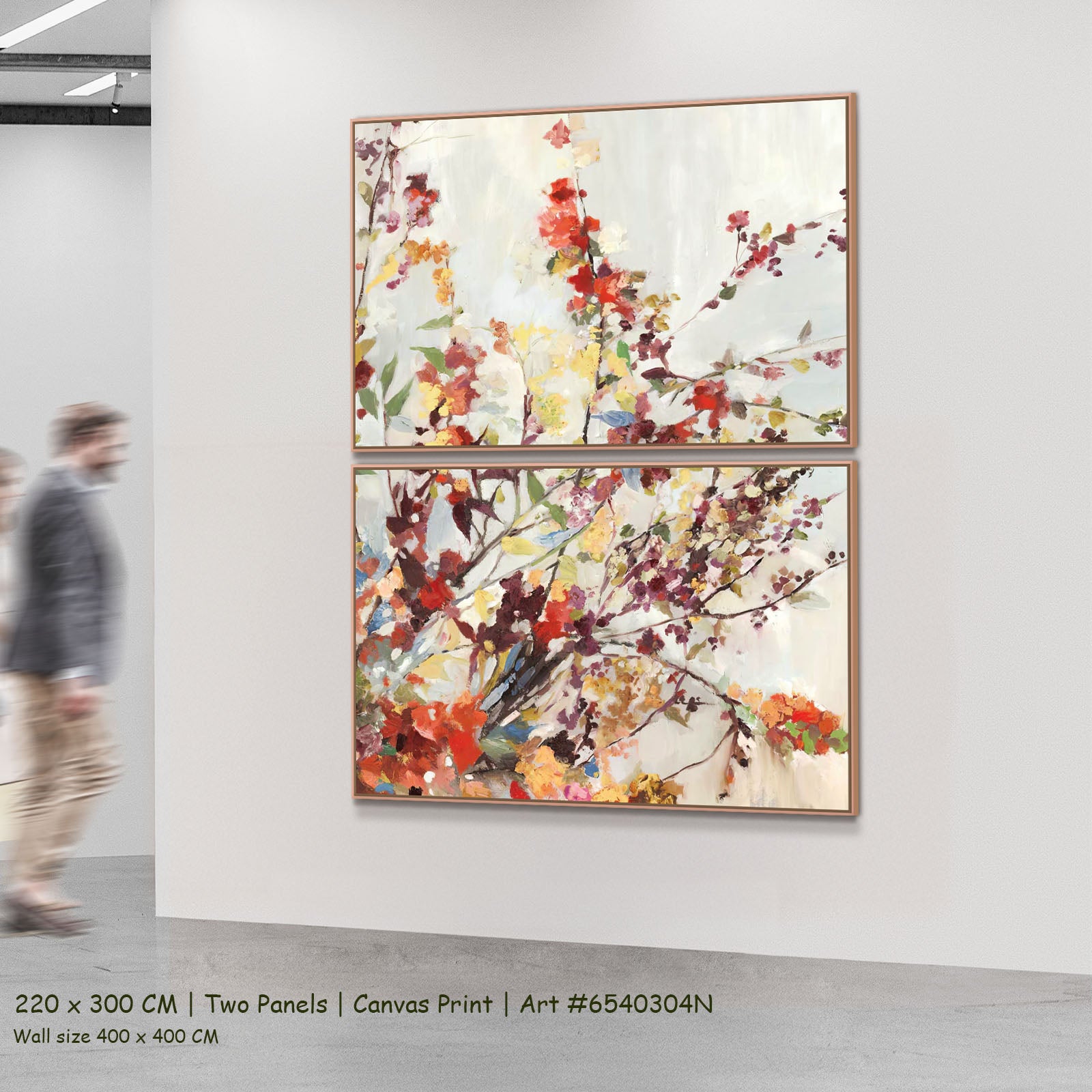 7140304N 2-panel — large canvas print