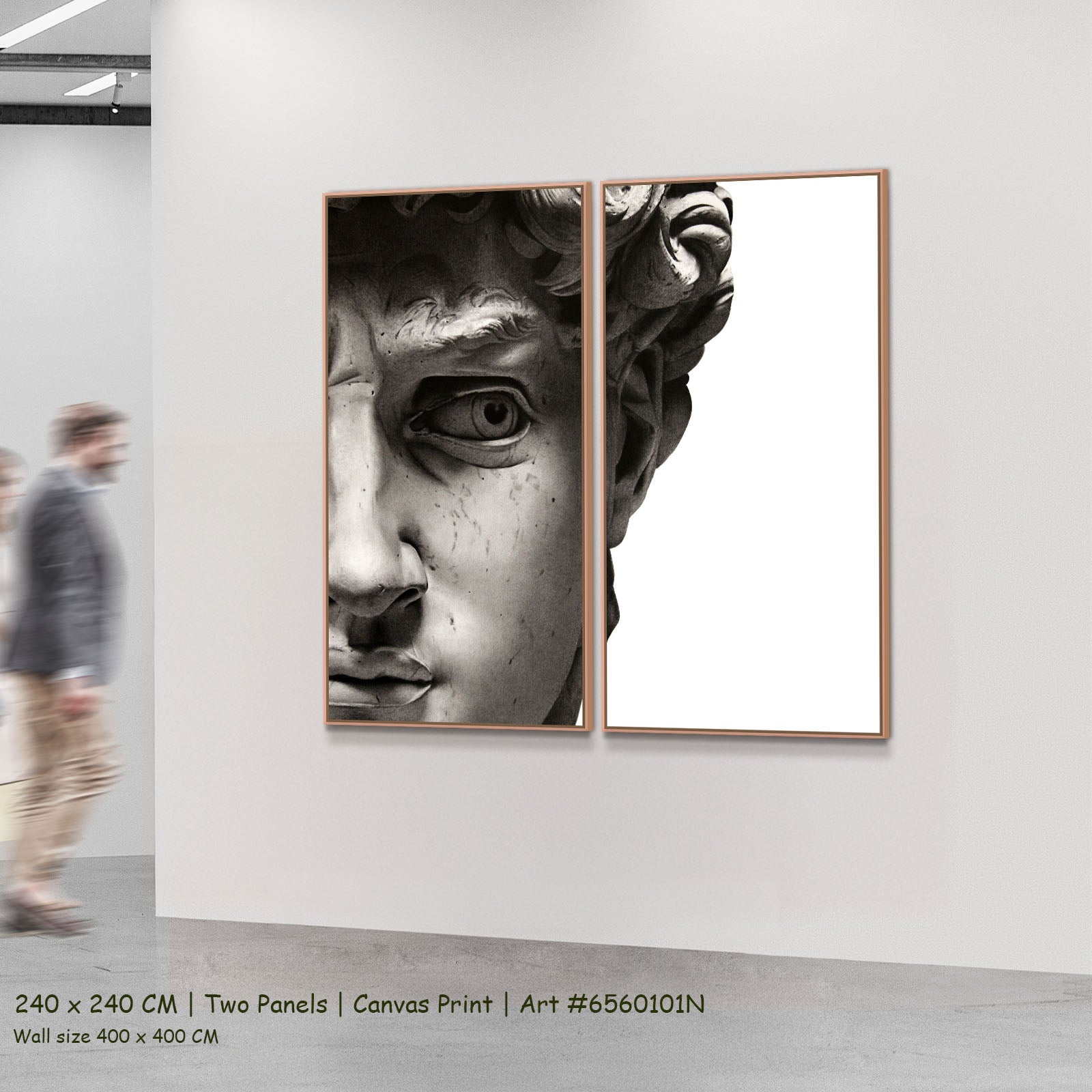 7160101N 2-panel — large canvas print