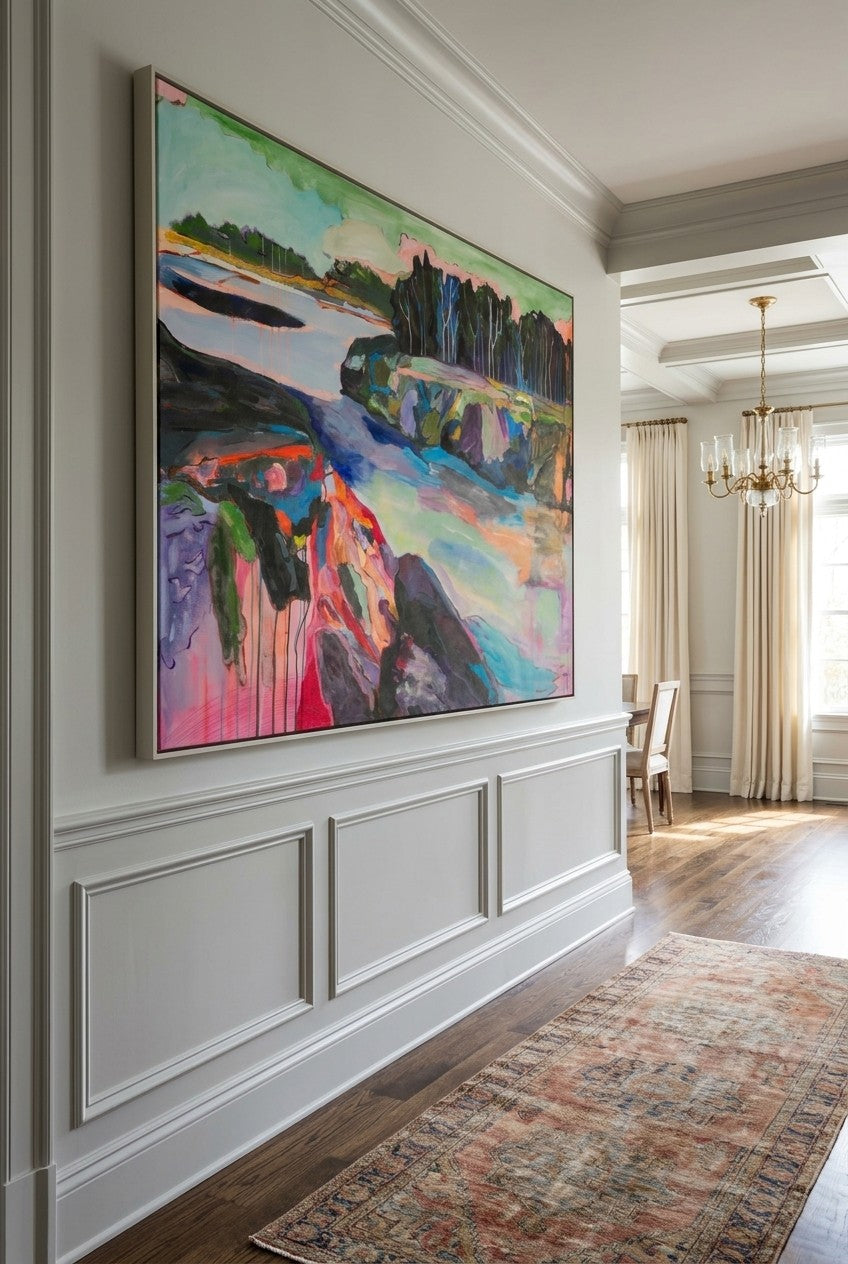 Rebellion | Limited Edition Large Modern Landscape Canvas Print