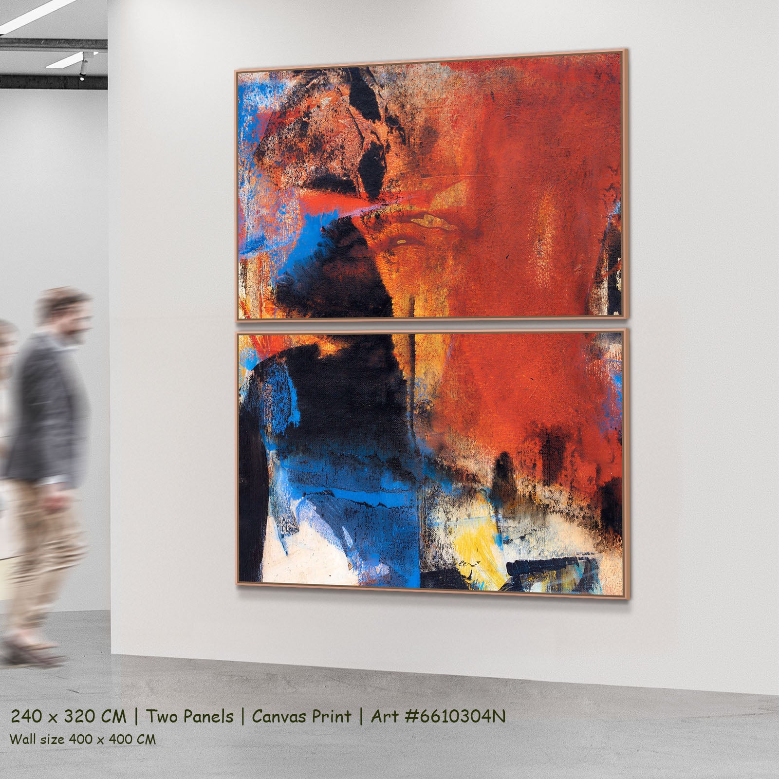 7180304N 2-panel — large canvas print