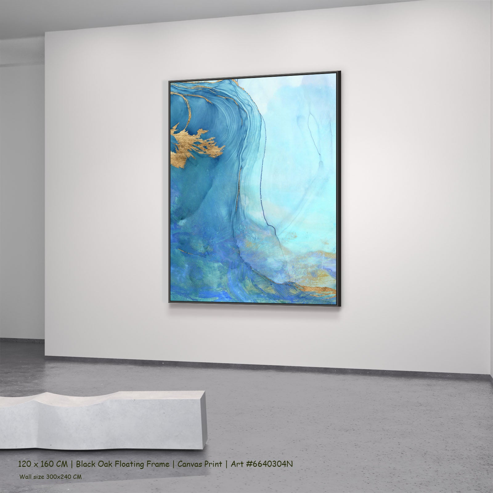 7210304N black oak — large canvas print