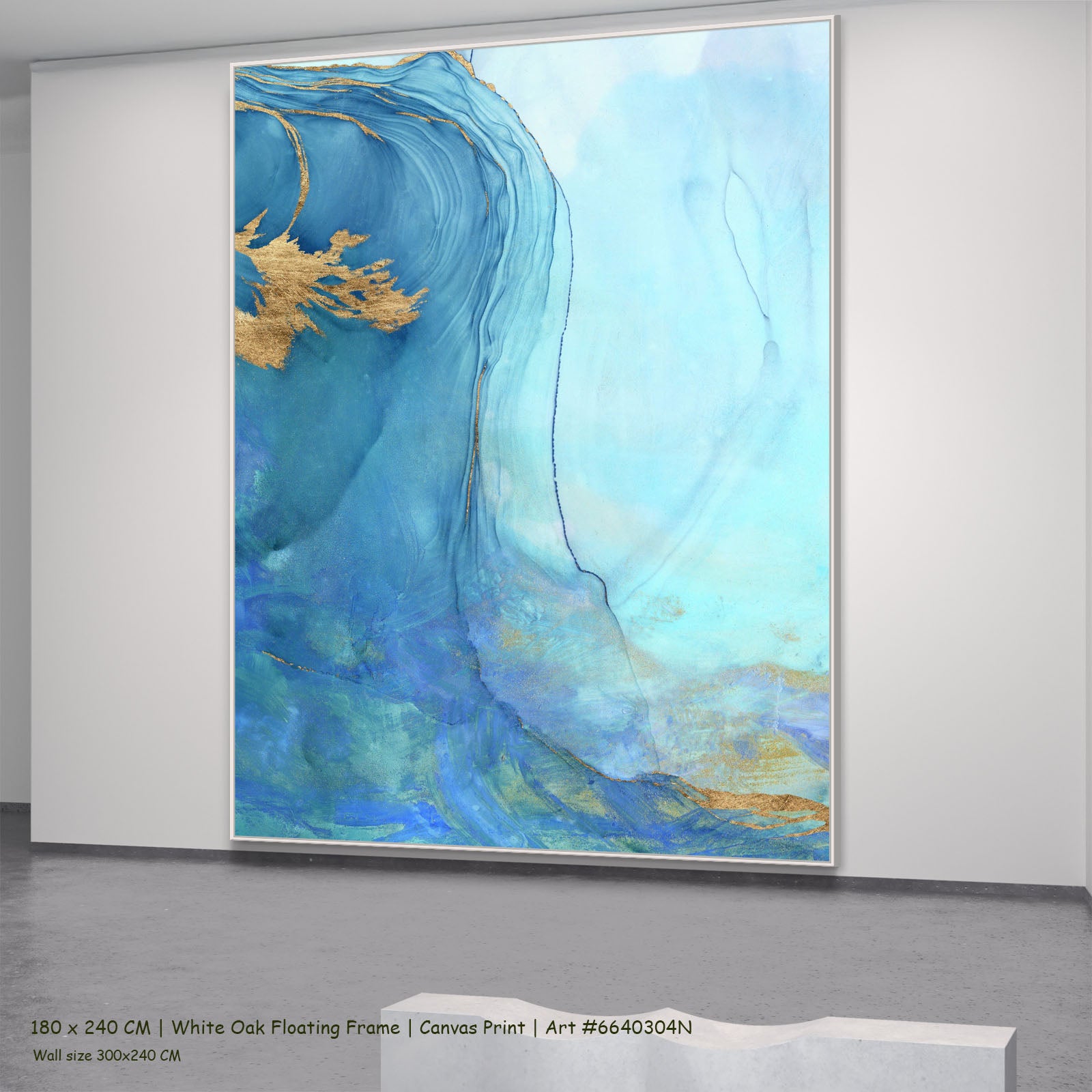 7210304N white oak — large canvas print