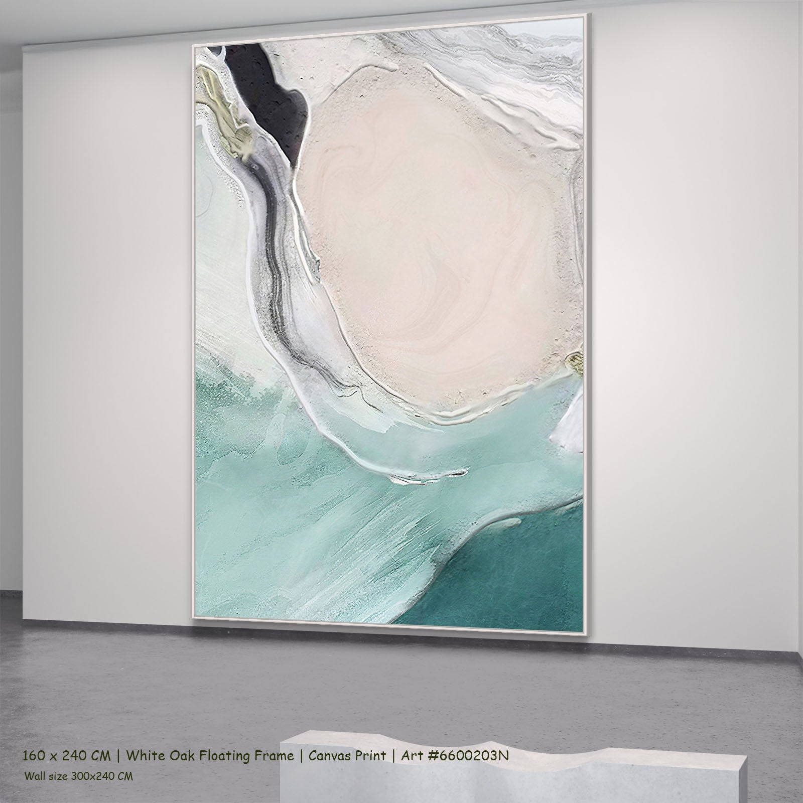 779N white oak — large canvas print