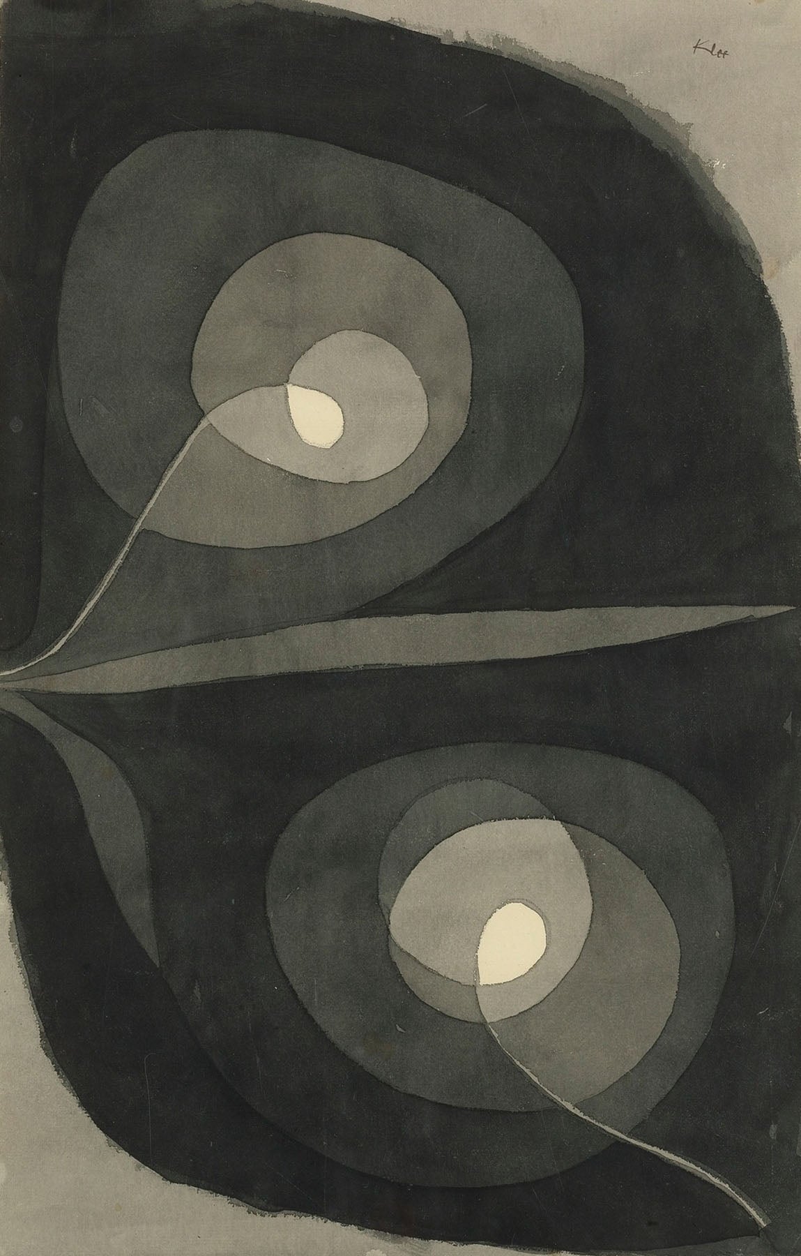 Spiral Screw Flowers III | Paul Klee | 80×120 to 300×480 CM — detail