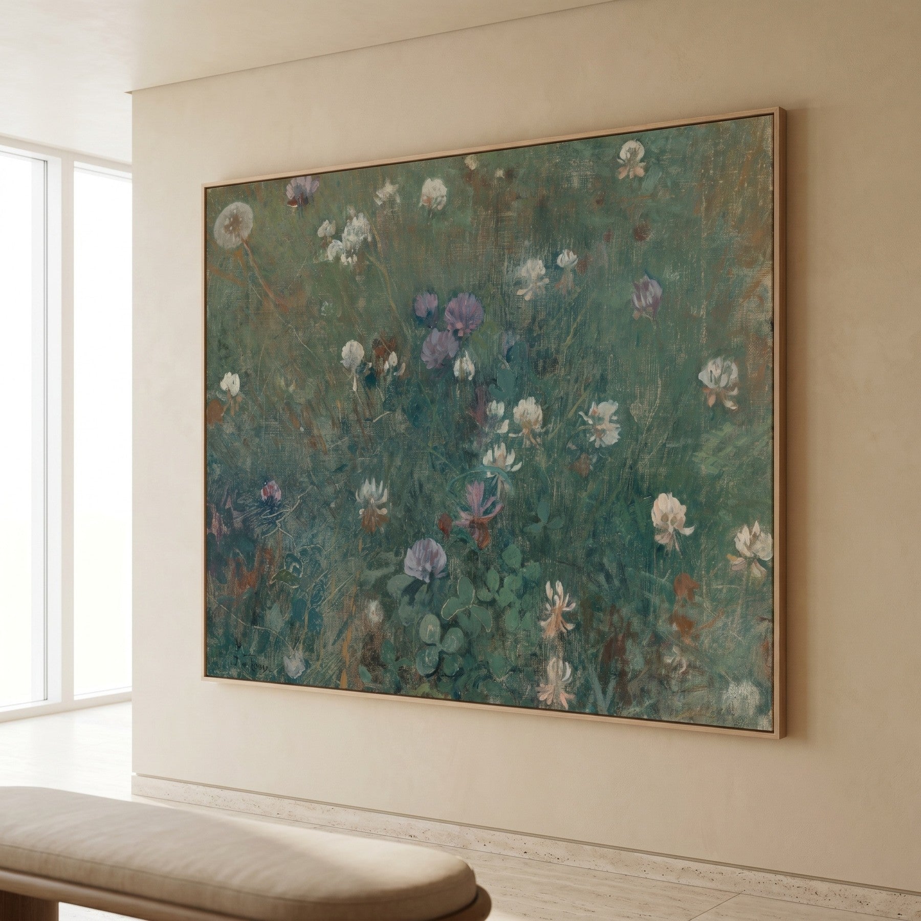 Blooming Clover | Jac van Looij | 100×80 to 300×240 CM — main view
