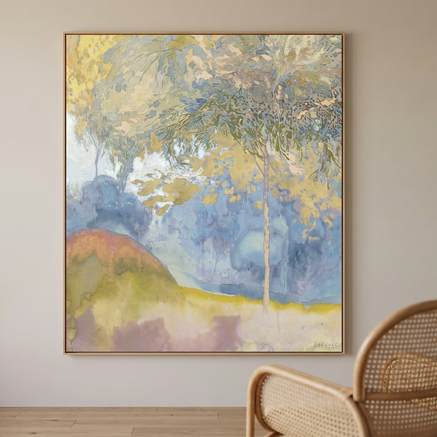Wooded Landscape | Georges de Feure | 80×100 to 240×300 CM — main view