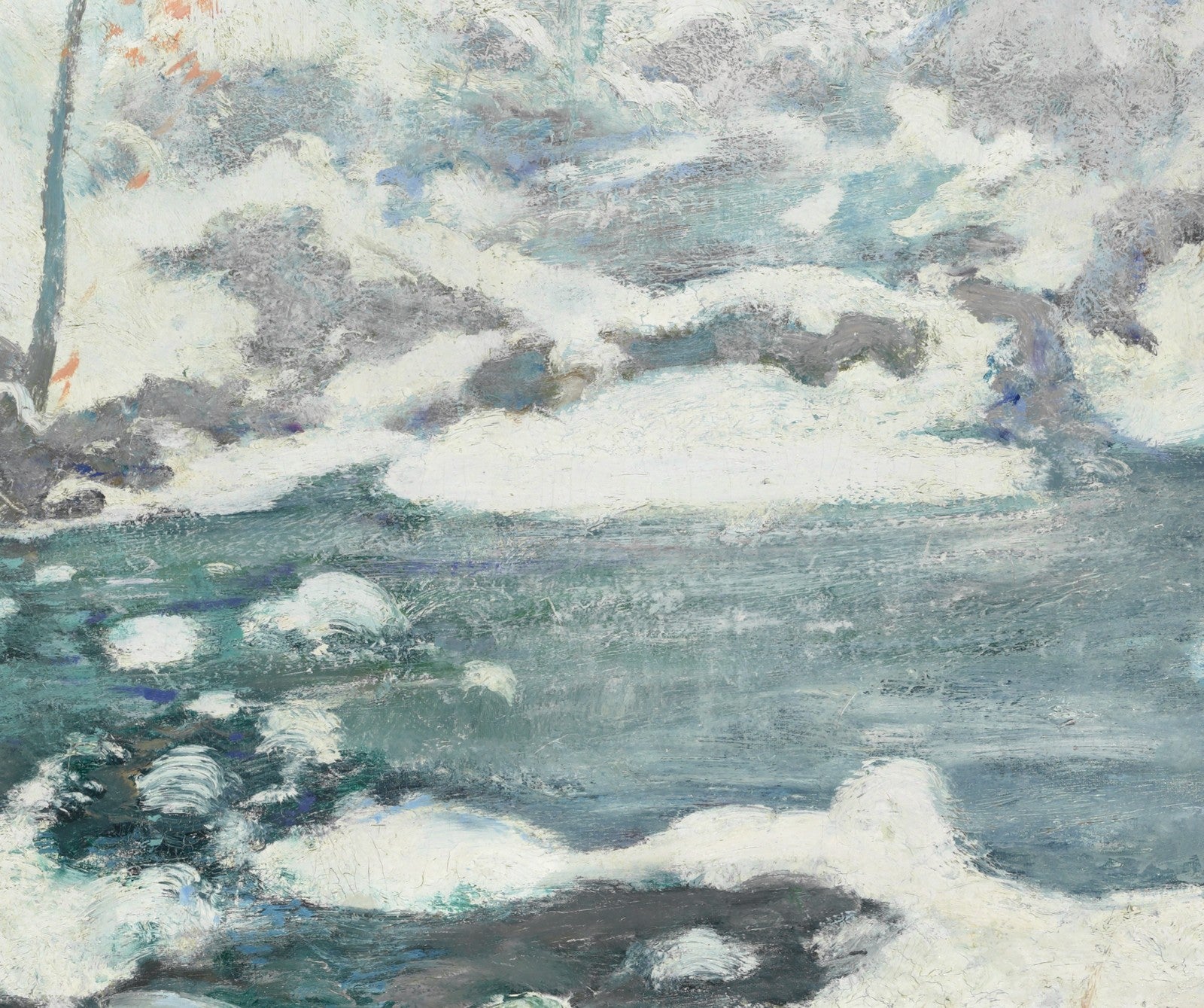 Icebound | John Henry Twachtman | 100×80 to 300×240 CM