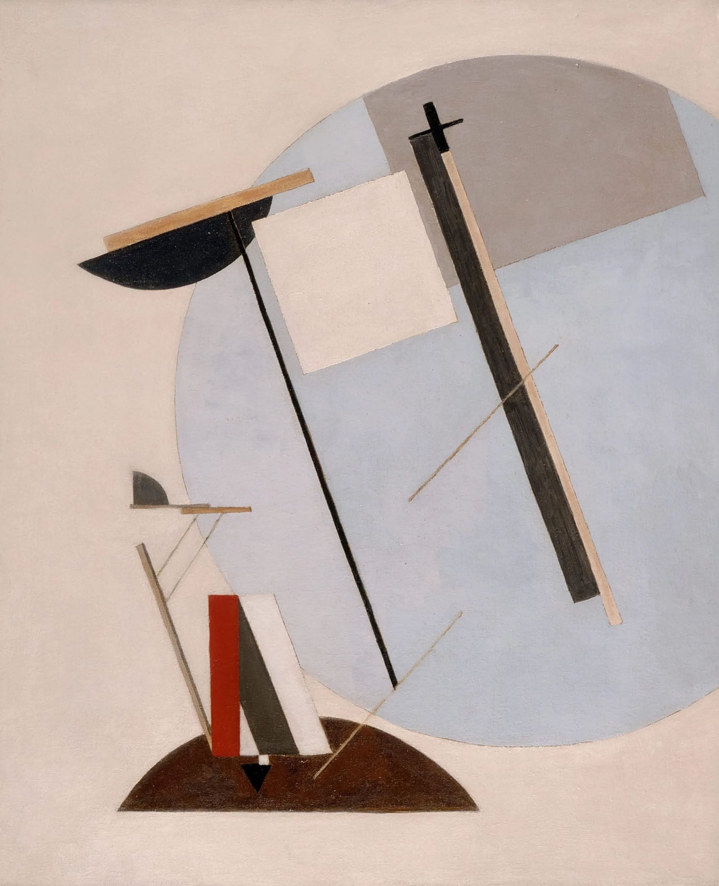 Proun 3A | El Lissitzky | 80×100 to 240×300 CM — detail