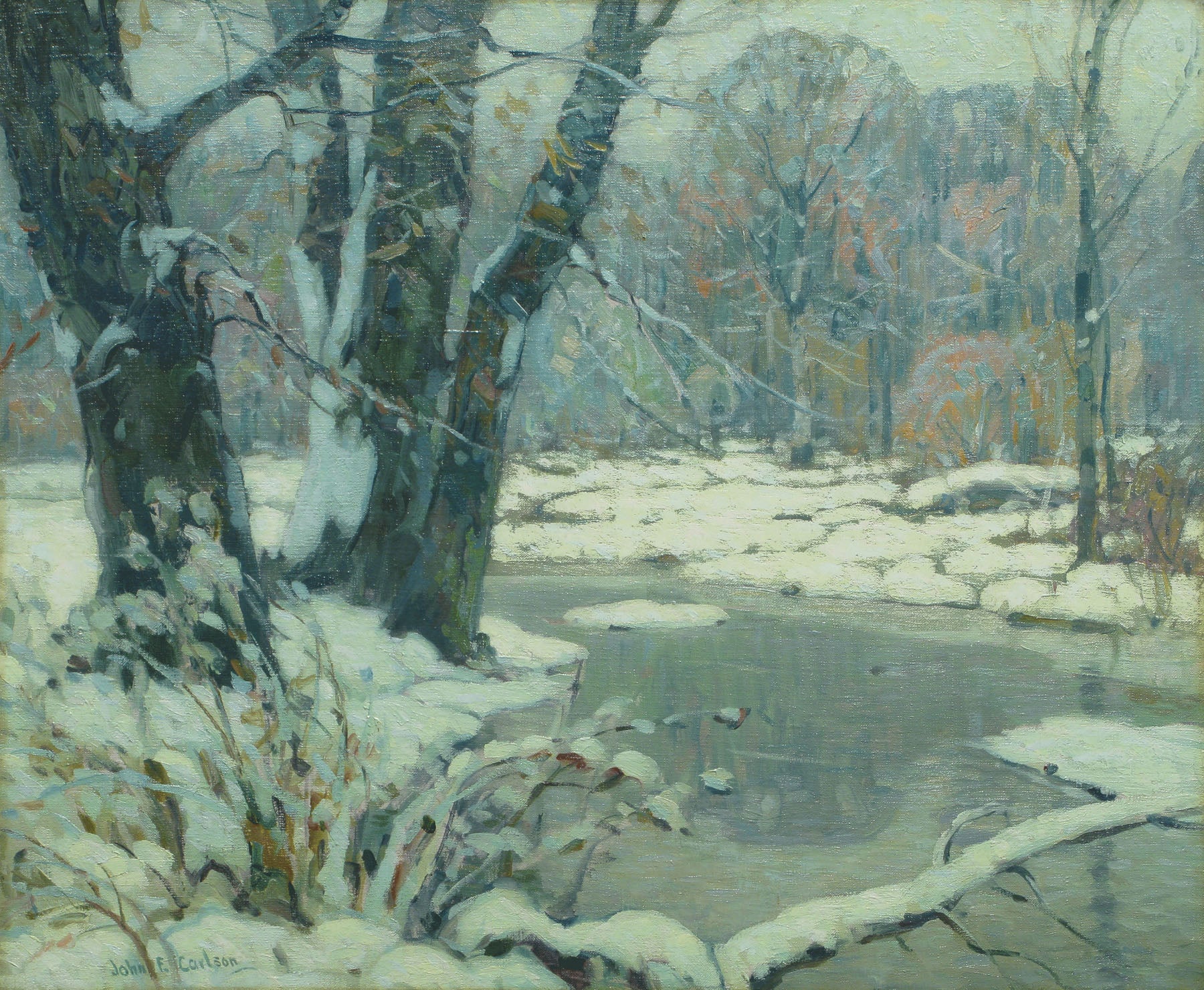 Silvered Brook | John F. Carlson | 100×80 to 300×240 CM — detail