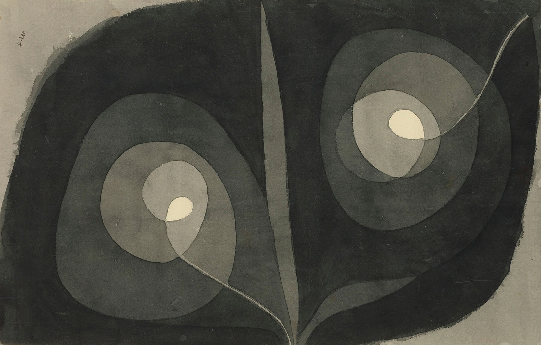 Spiral Screw Flowers III | Paul Klee | 120×80 to 480×300 CM — detail