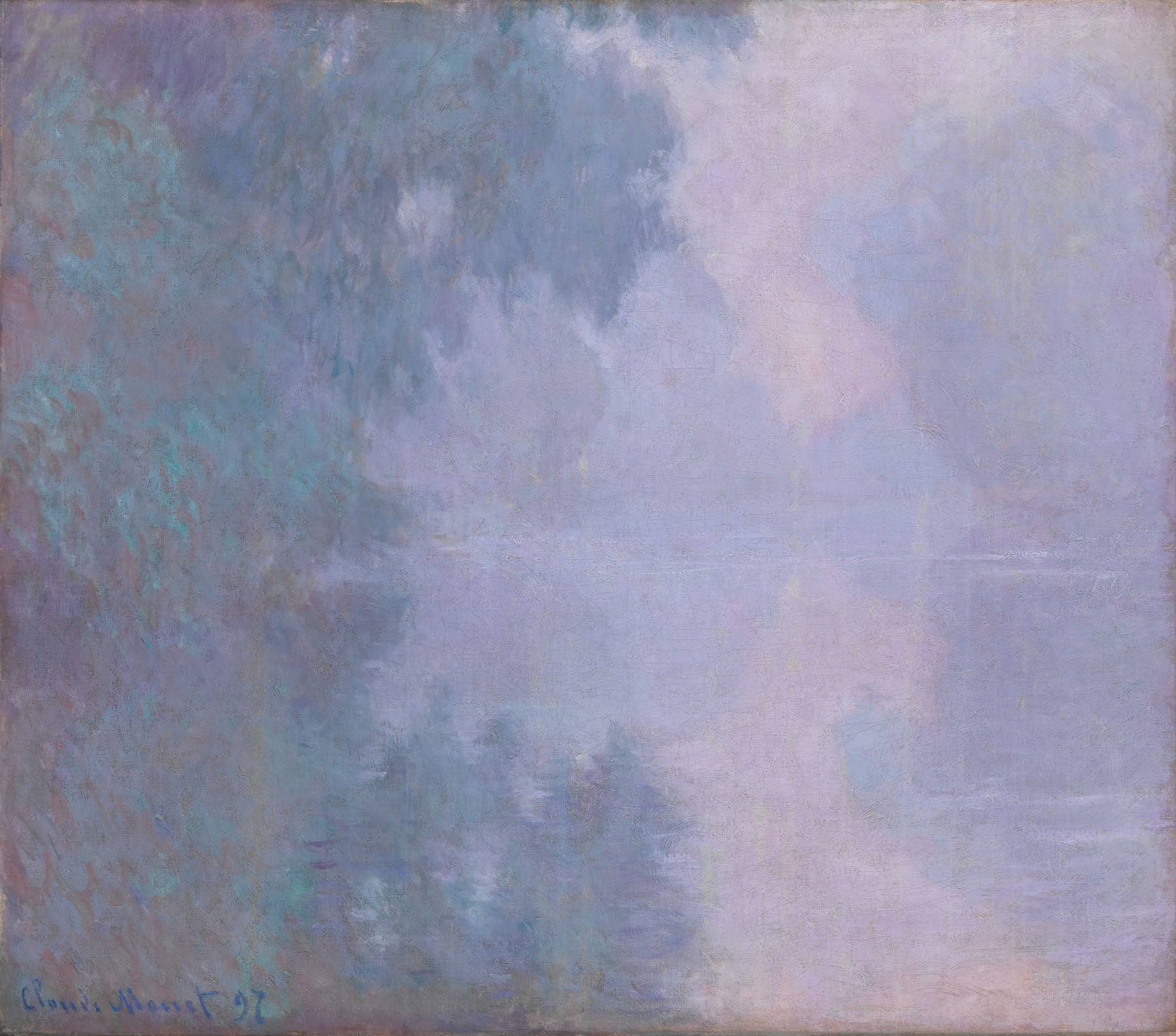 Morning on the Seine | Claude Monet | 100×90 to 280×240 CM — detail
