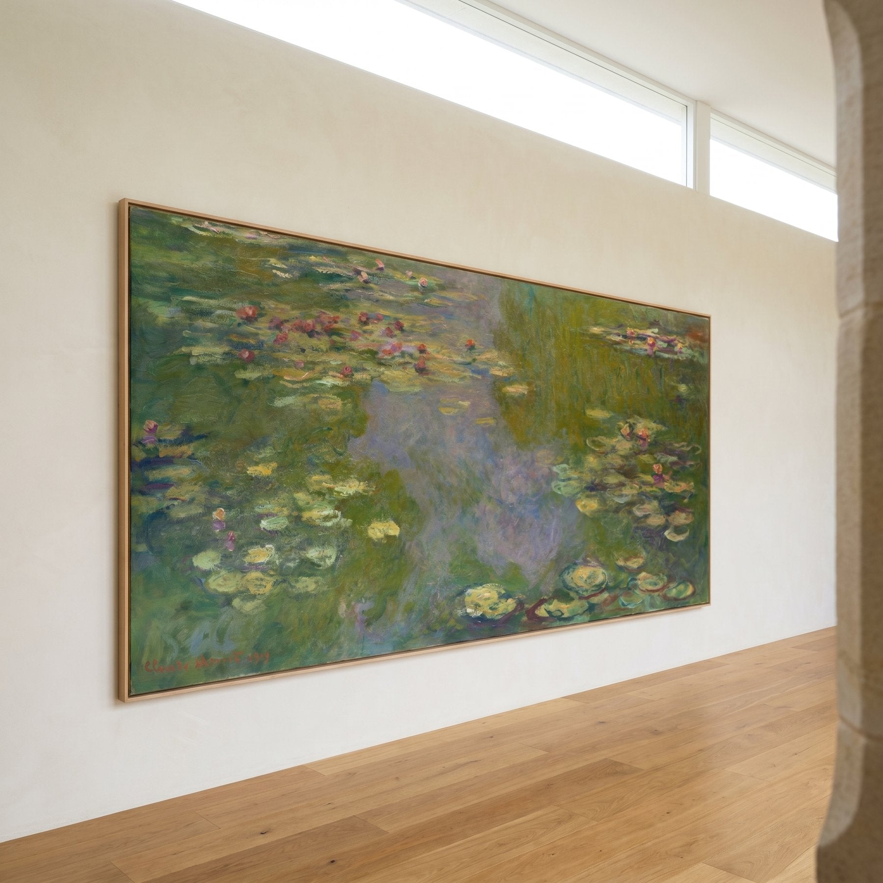 Water Lilies (Wide Panorama) | Claude Monet | 160×80 to 480×240 CM — main view