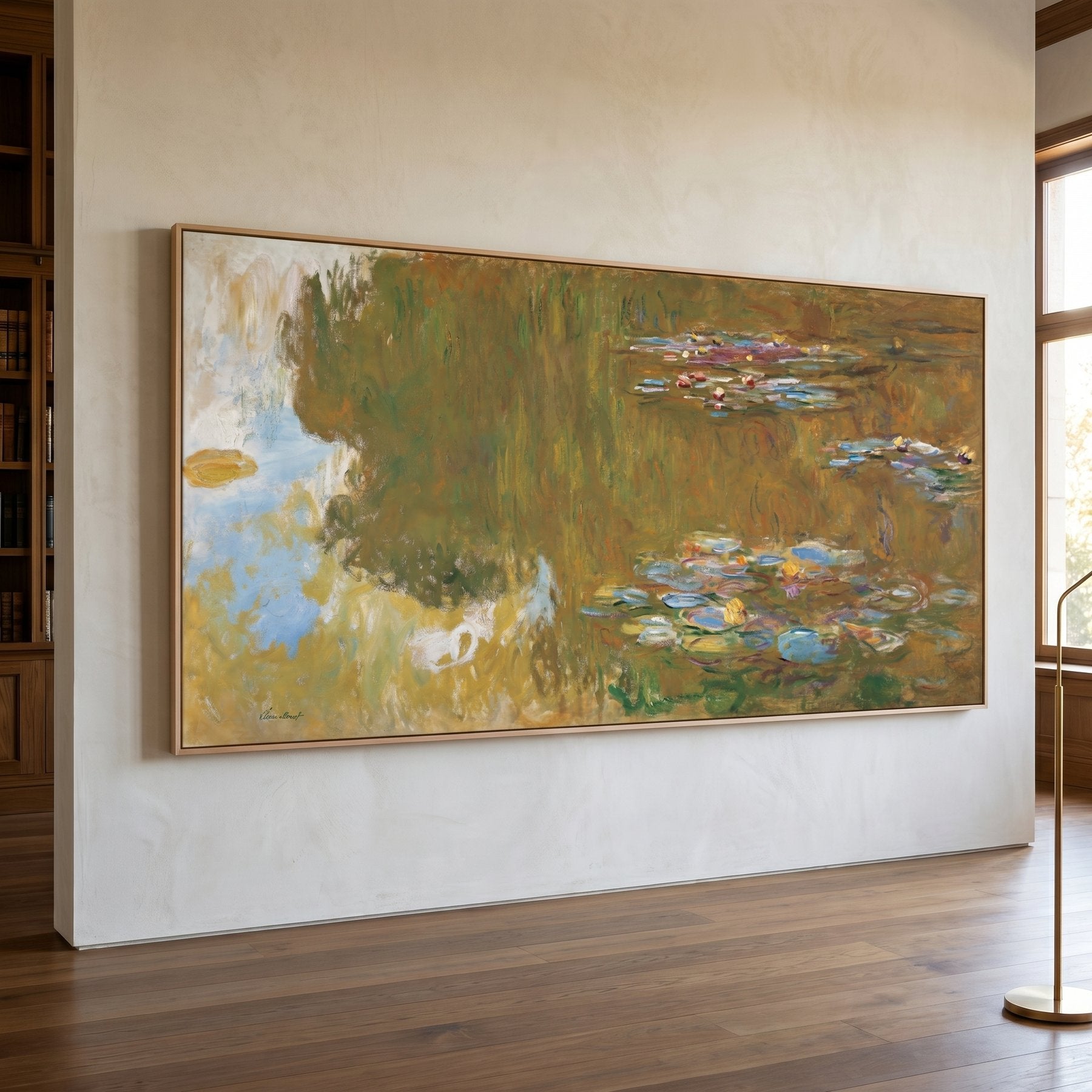 The Water Lily Pond | Claude Monet | 160×80 to 480×240 CM — main view
