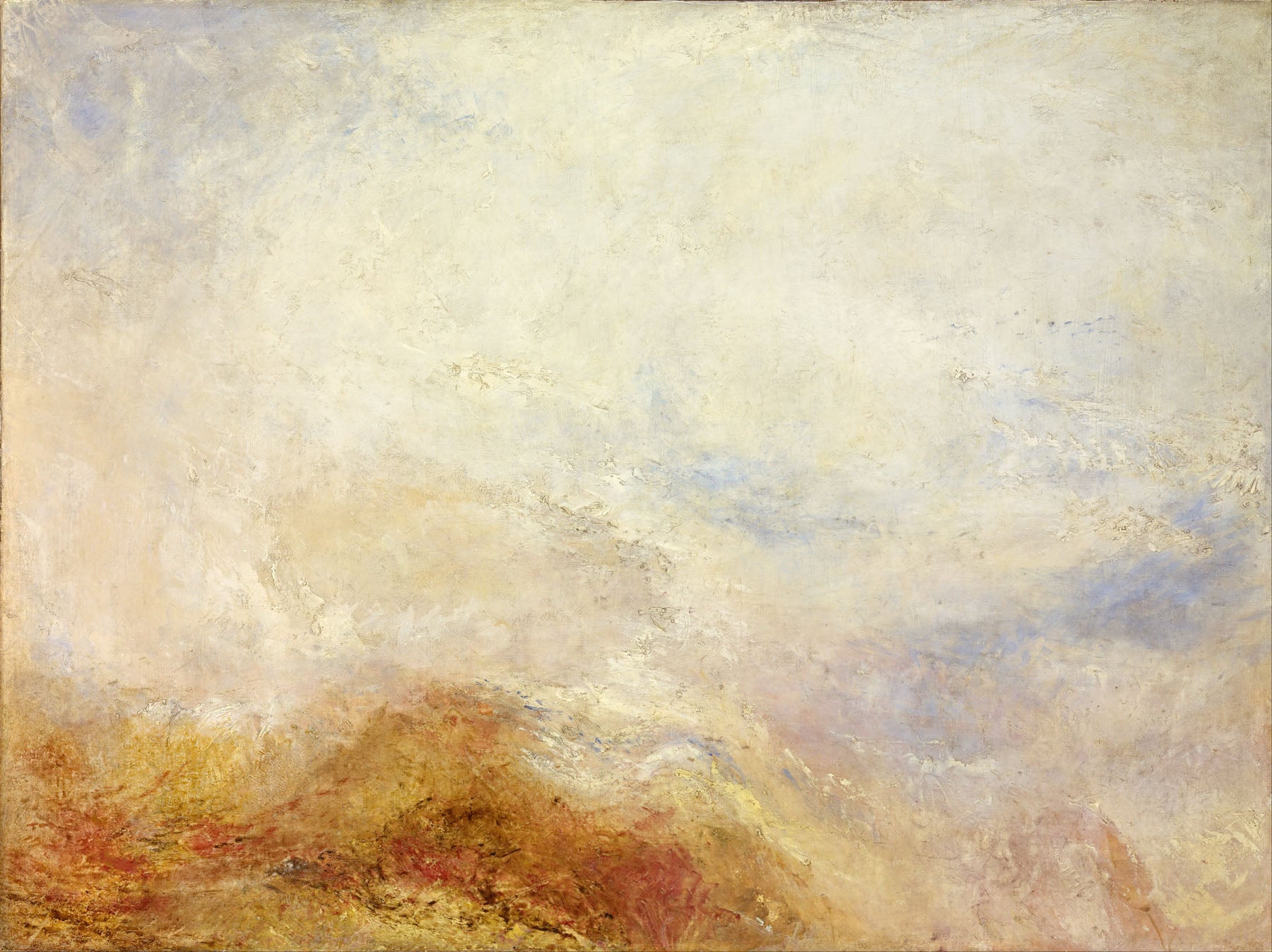 A Mountain Scene, Val d'Aosta | J.M.W. Turner | 110×80 to 400×300 CM — detail