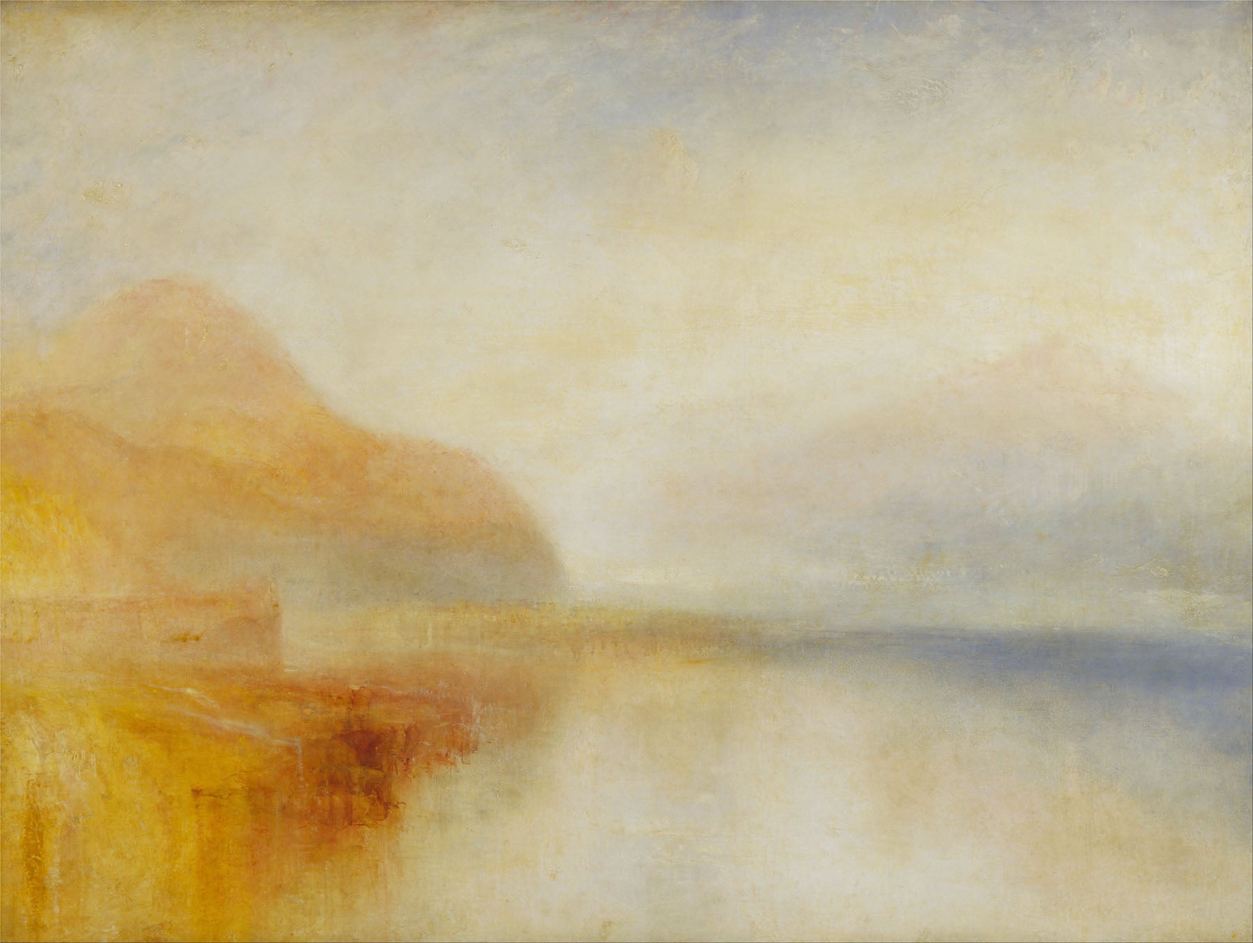 Inverary Pier, Loch Fyne: Morning | J.M.W. Turner | 110×80 to 400×300 CM — detail