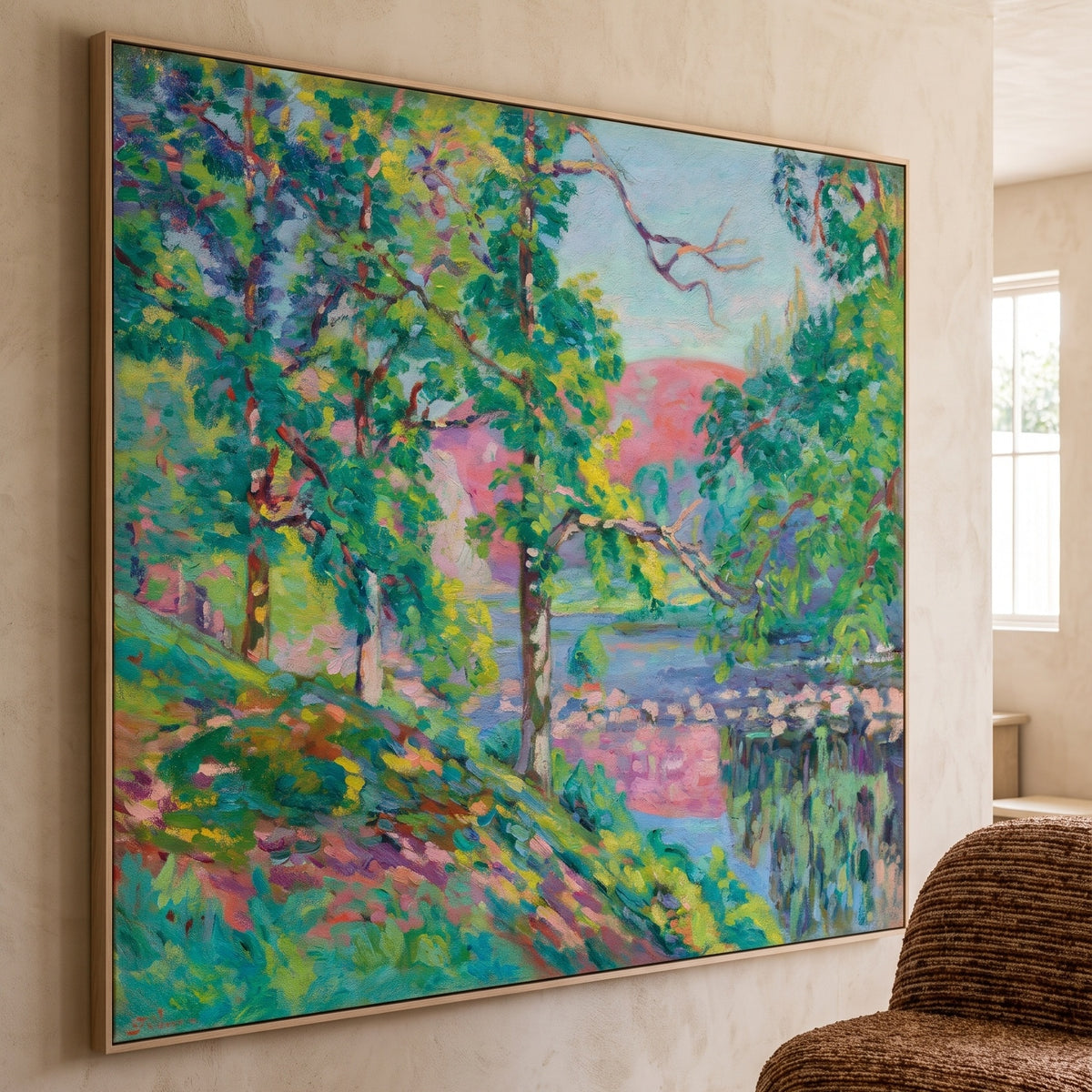 Armand Guillaumin | Big Impressionist Wall Art | Les Bords