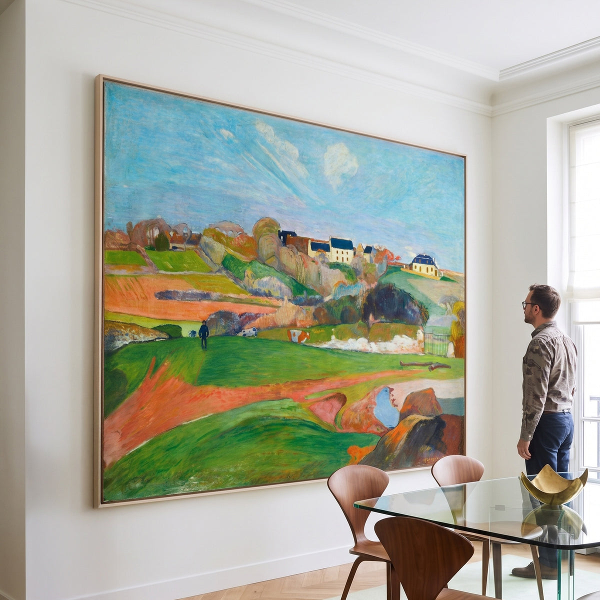 Paul Gauguin | Large Impressionist Canvas Art | Landscape at Le Pouldu