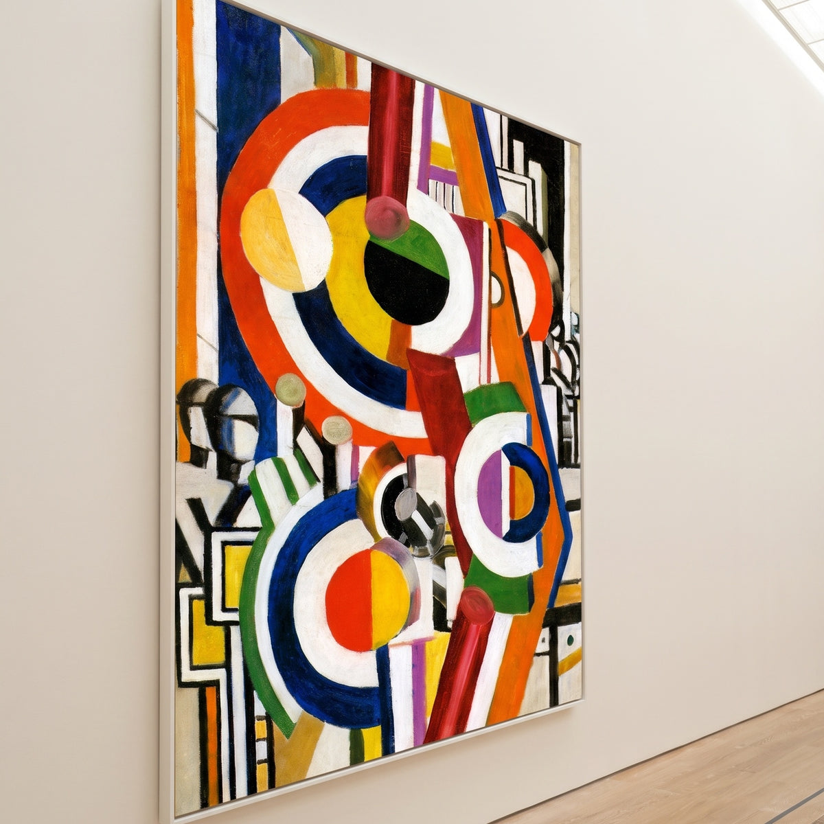 Fernand Léger | Big Blue Red Cubist Abstract Wall Art | Discs