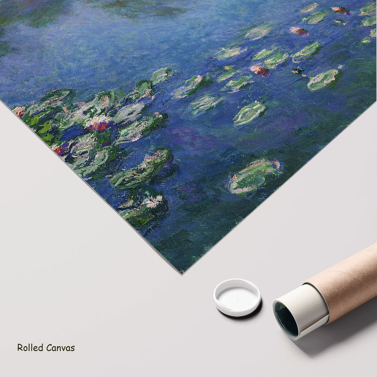 Claude Monet, Water Lilies — rolled canvas 6