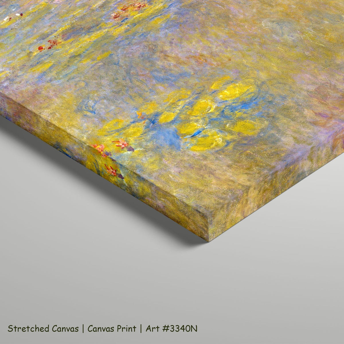 Claude Monet, Water Lilies — stretched canvas 5