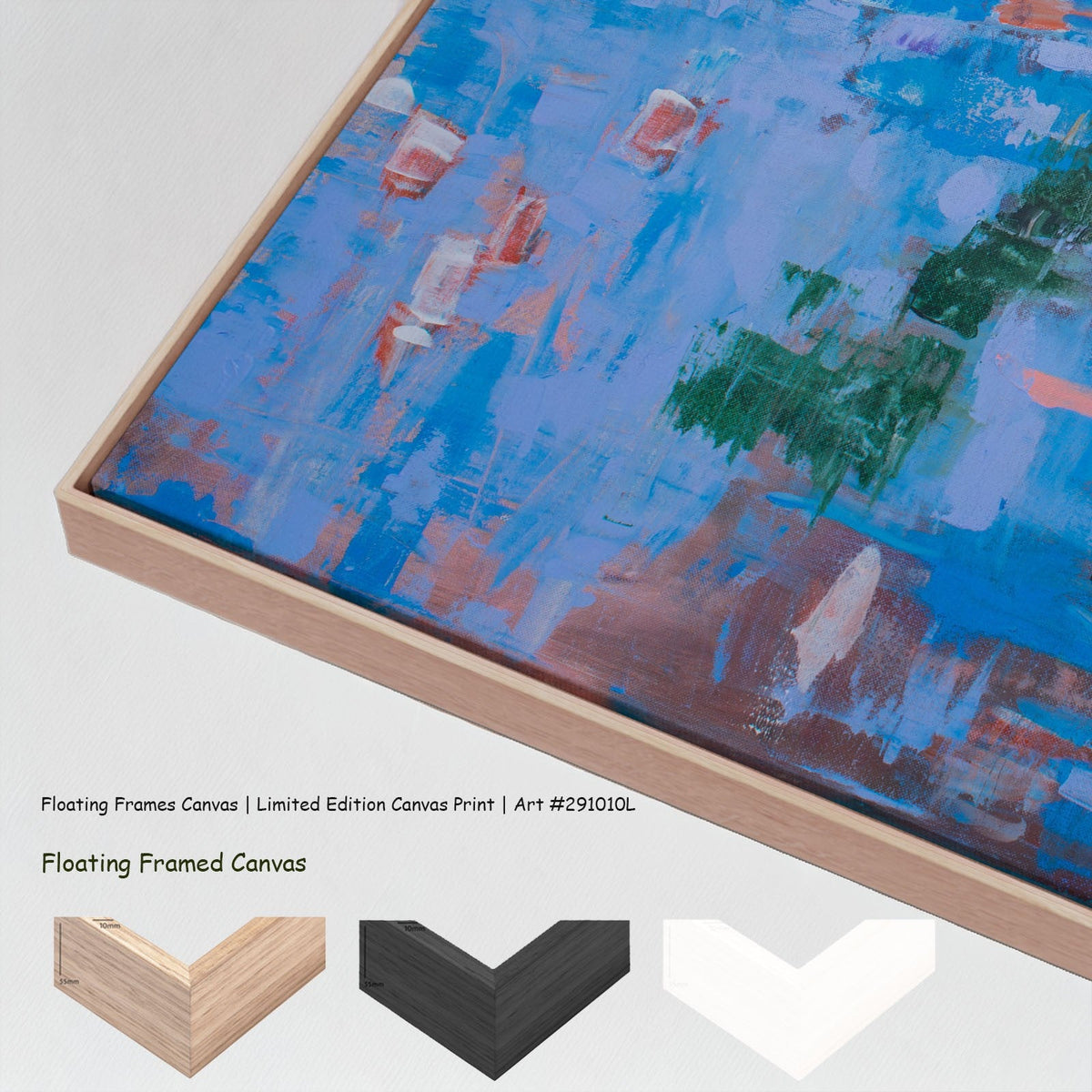 Summer Jiang — Against the Tide Extra Large canvas wall art with floating frame options