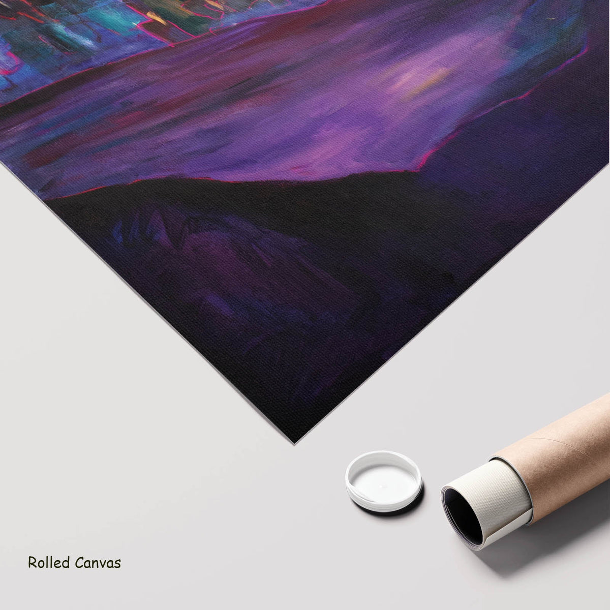 Summer Jiang — Between Two Worlds Large Scale Contemporary art as a rolled canvas print