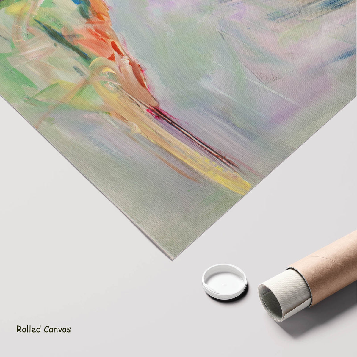 Summer Jiang — Faithful Oversized Contemporary art as a rolled canvas print