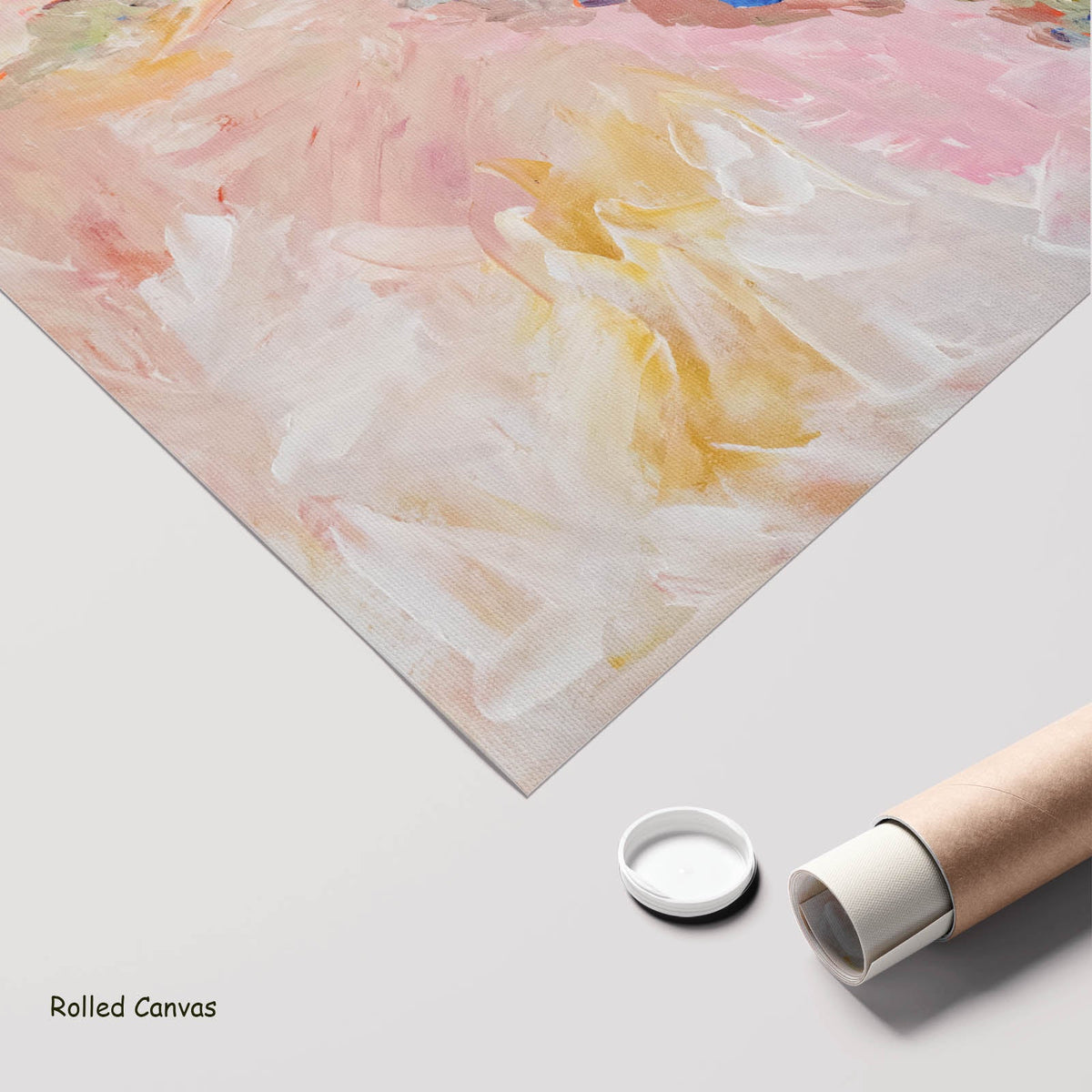 Summer Jiang — Far from Home Extra Large Abstract art as a rolled canvas print